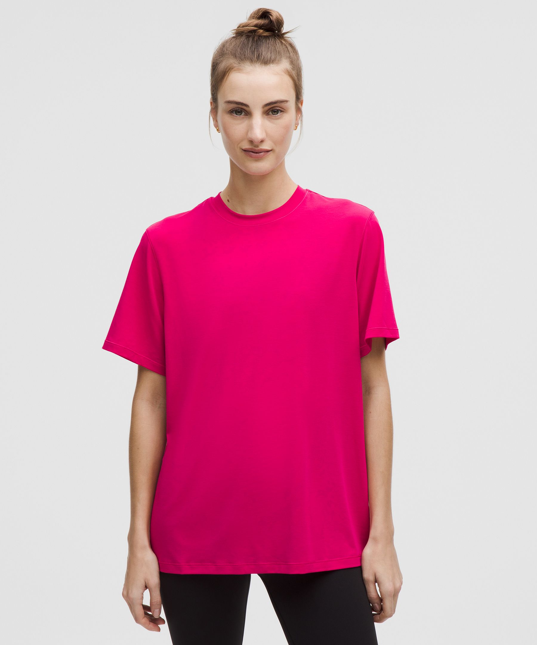 Jersey Training Short-Sleeve Shirt - Pink