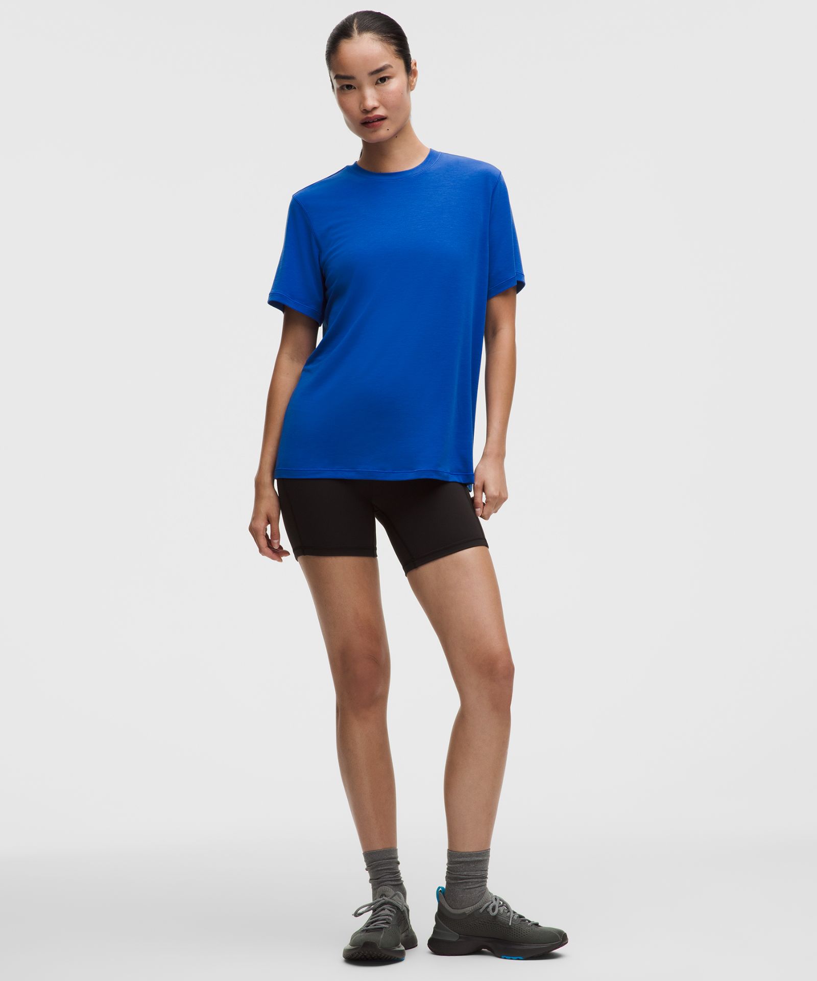 Женская рубашка Lululemon Jersey Training с коротким рукавом — фото 2