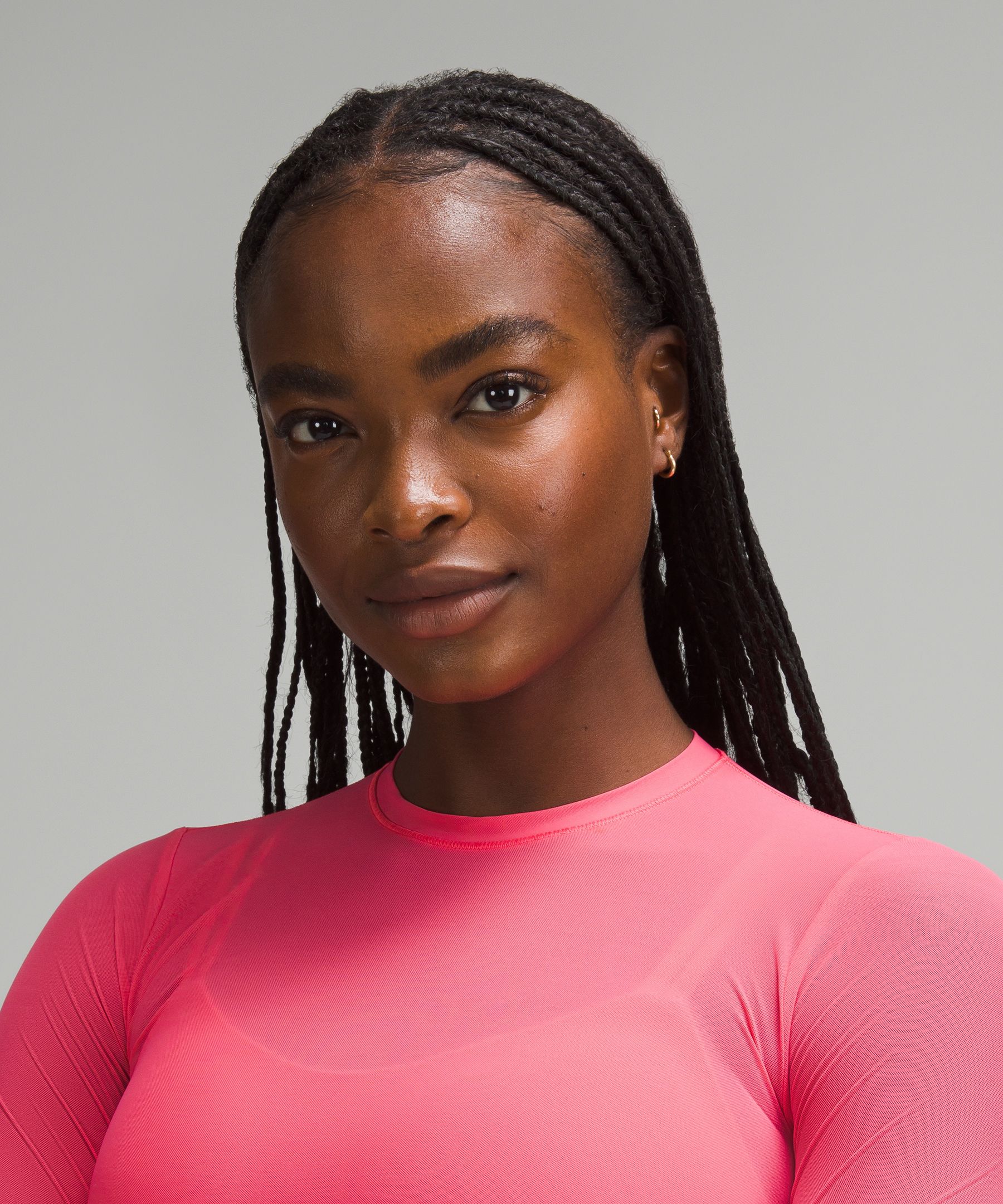Wundermost Nulu Mesh Long-Sleeve Crewneck Bodysuit | Women's
