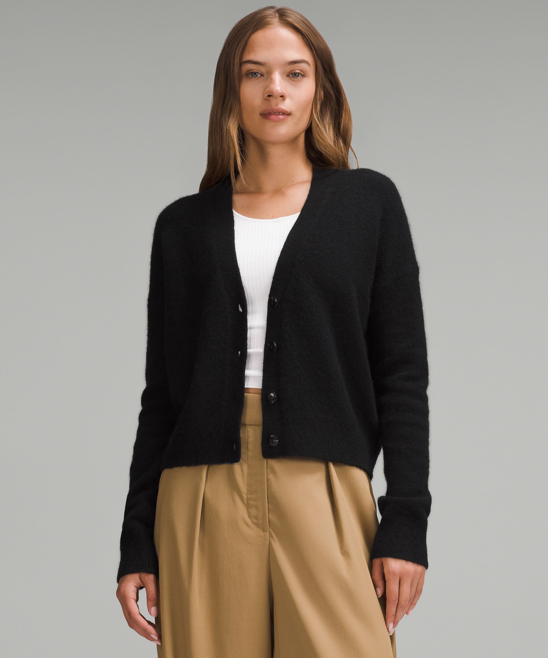 Black lululemon sweater best sale