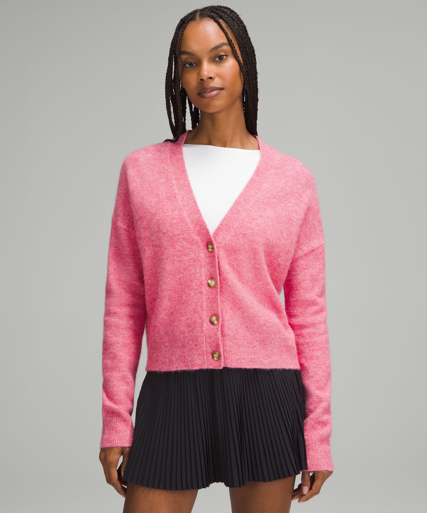 Pink lululemon sweater sale