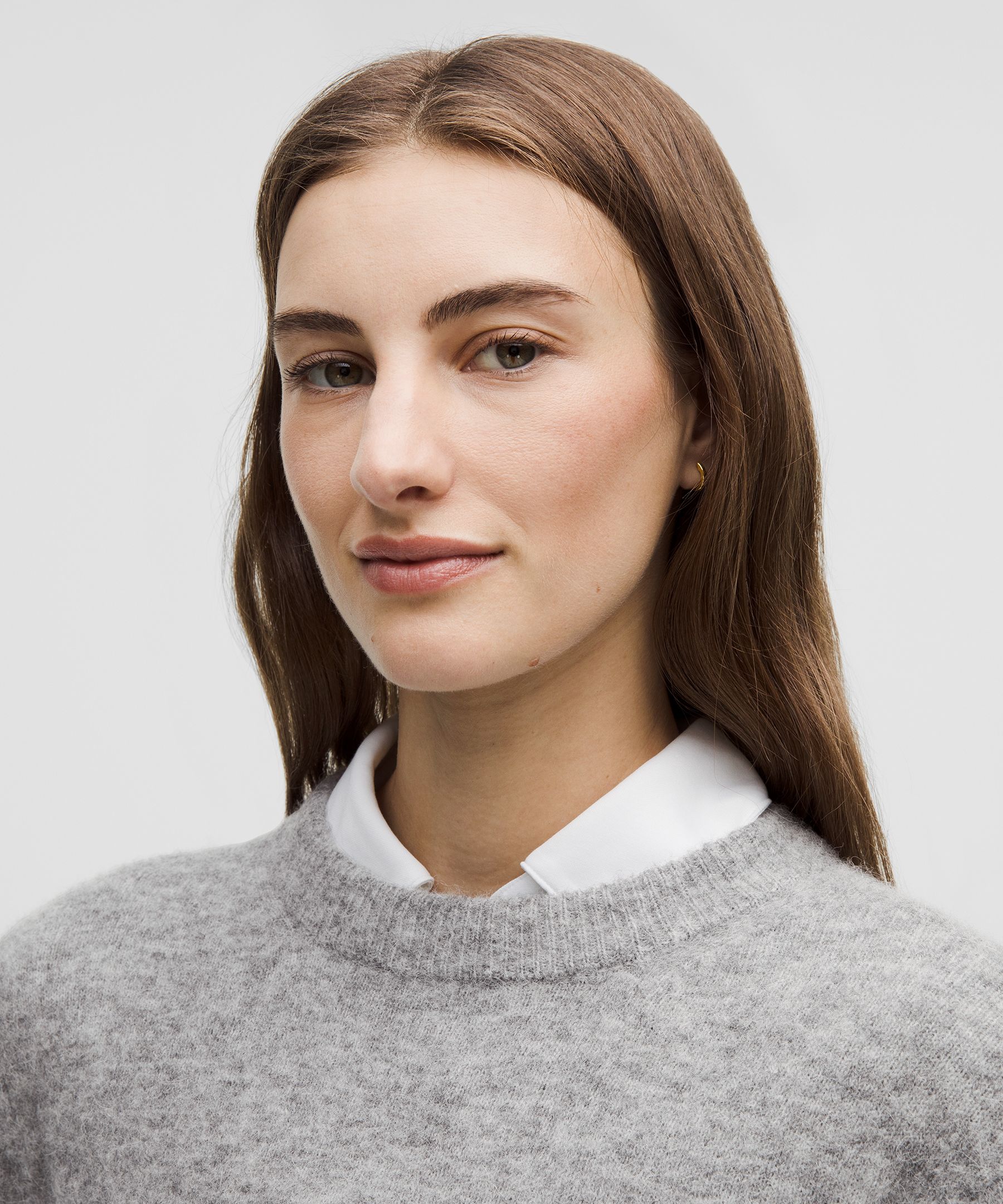 Lululemon Alpaca Wool-blend Cropped Sweater
