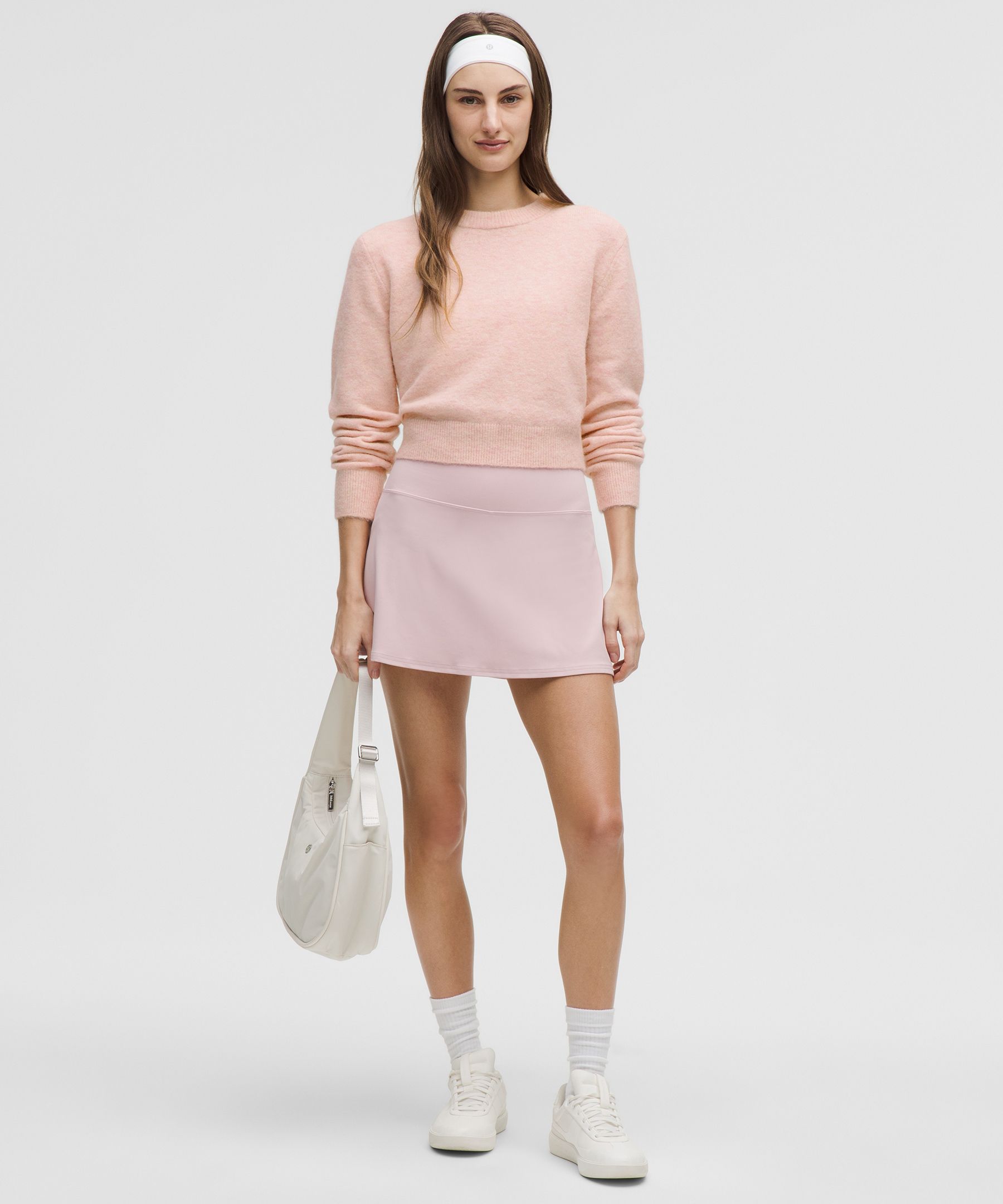 Lululemon Alpaca Wool-blend Cropped Sweater