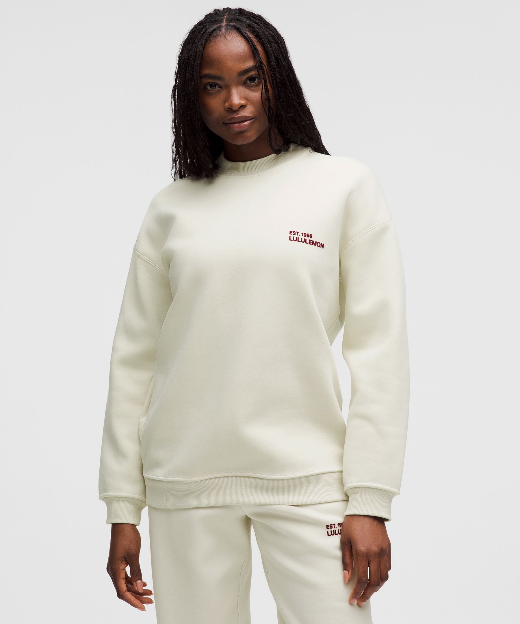 Heavyweight Fleece Oversized Pullover