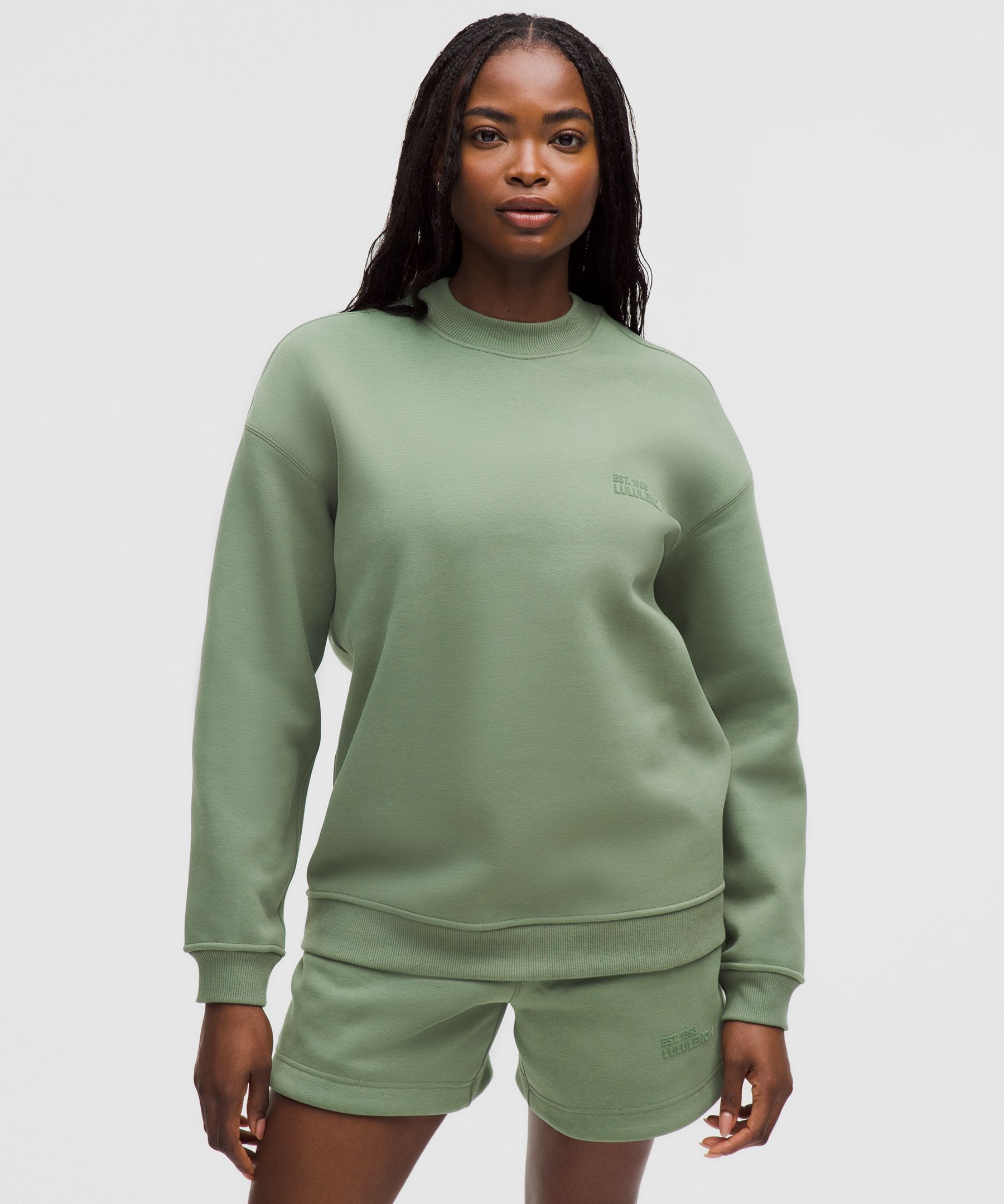 Heavyweight Fleece Oversized Pullover