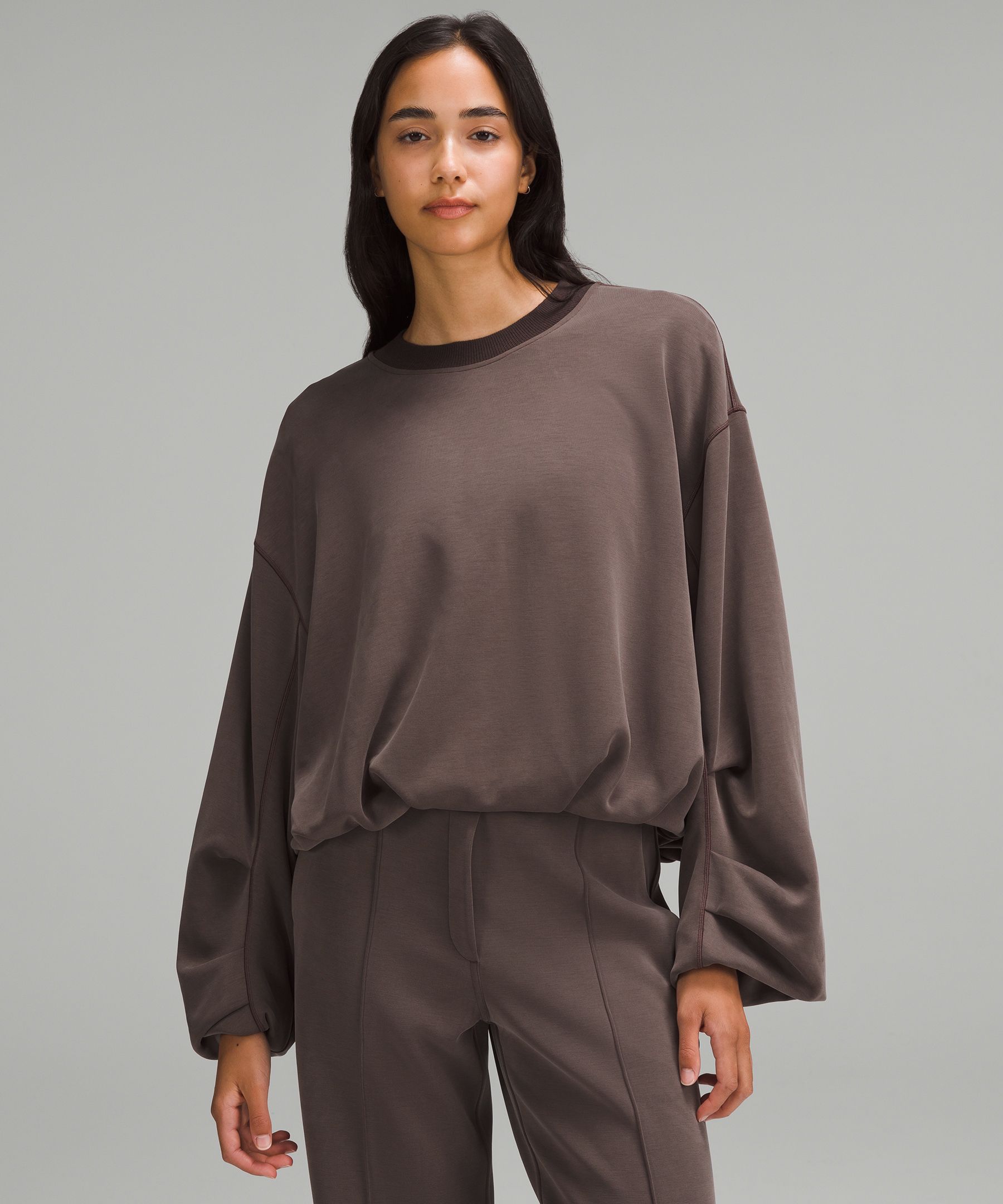 Softstreme Voluminous-Sleeve Pullover