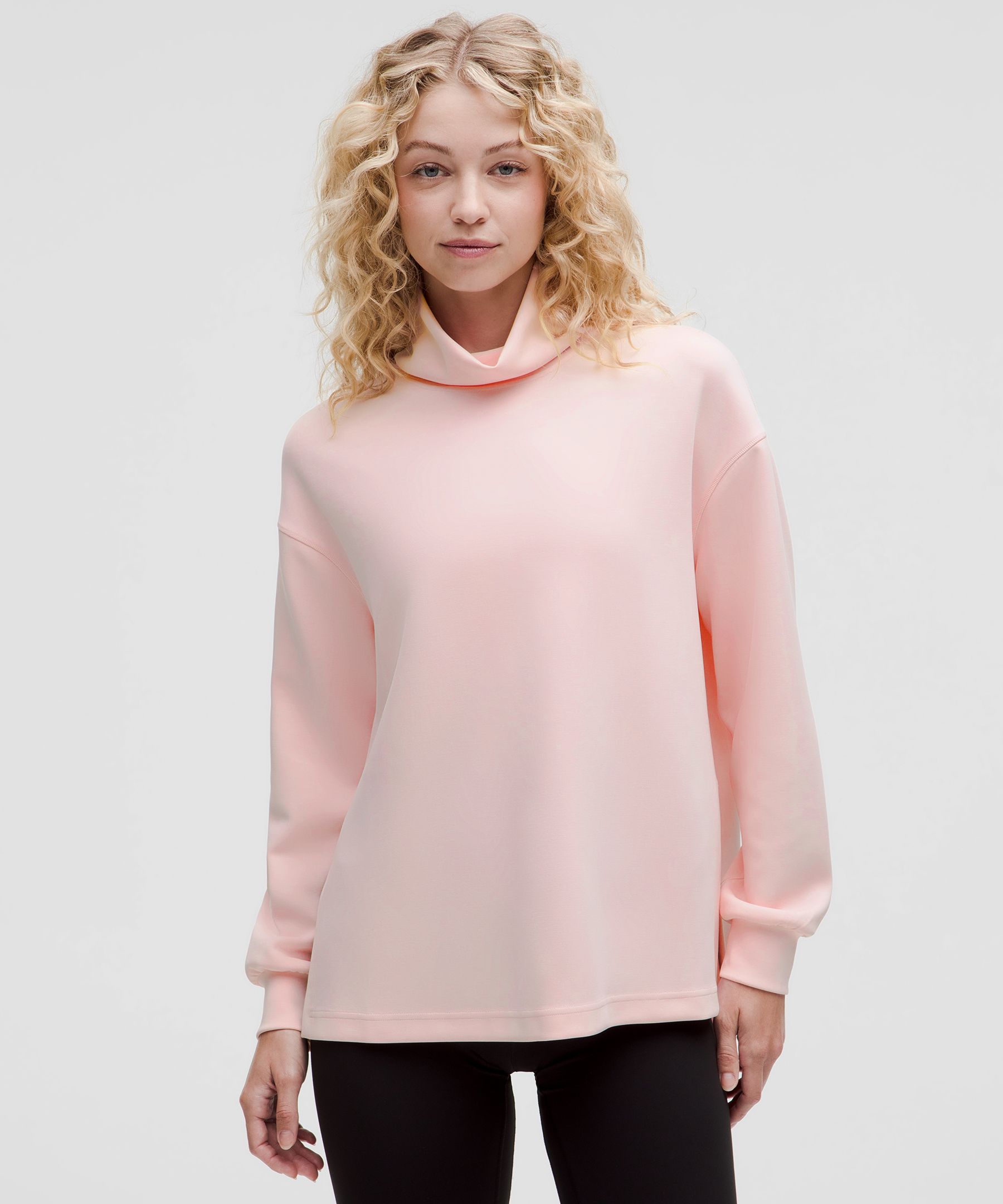 Softstreme Funnel-Neck Long Pullover