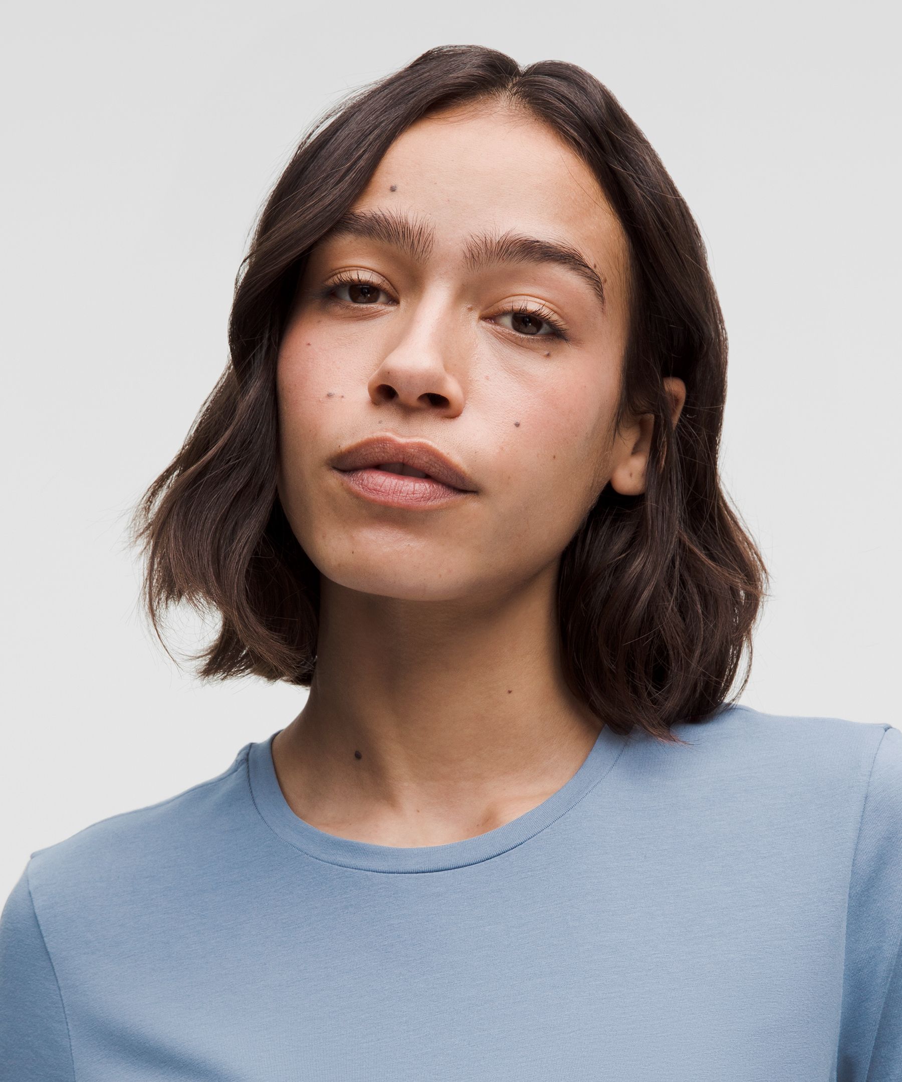 LULULEMON ORGANIC COTTON CREWNECK LONG-SLEEVE SHIRT