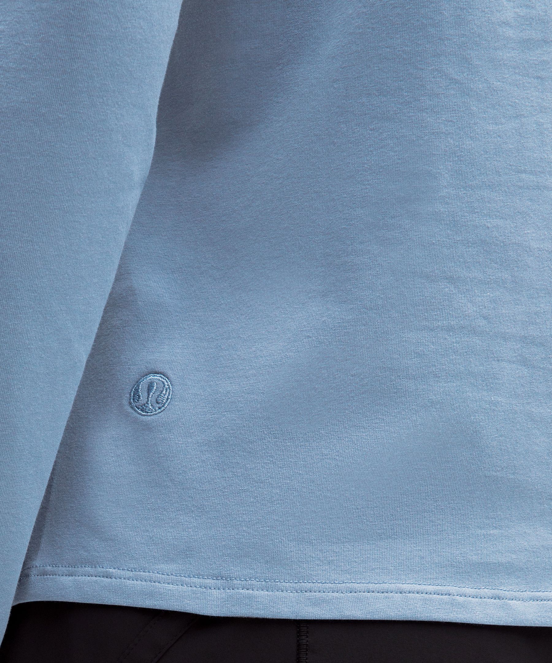 LULULEMON ORGANIC COTTON CREWNECK LONG-SLEEVE SHIRT