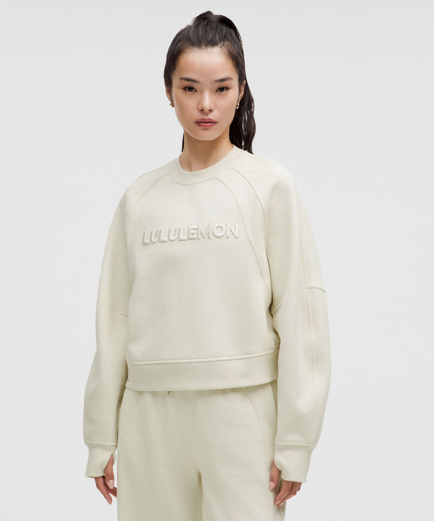 Scuba Oversized Pullover Wordmark