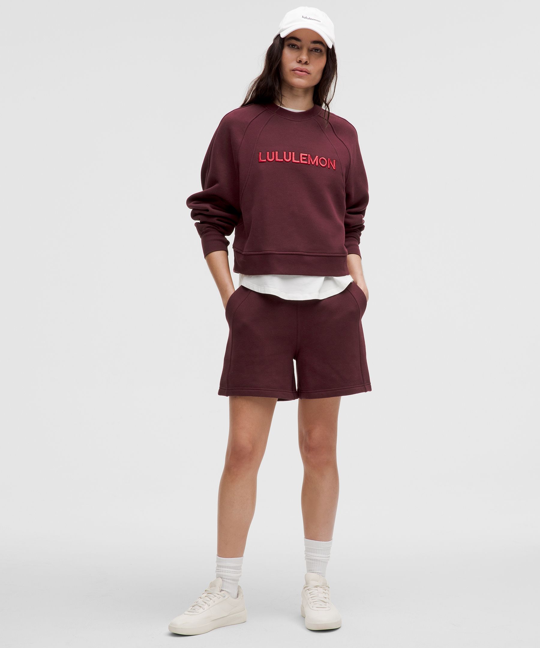 Lululemon Scuba Oversized Pullover Wordmark