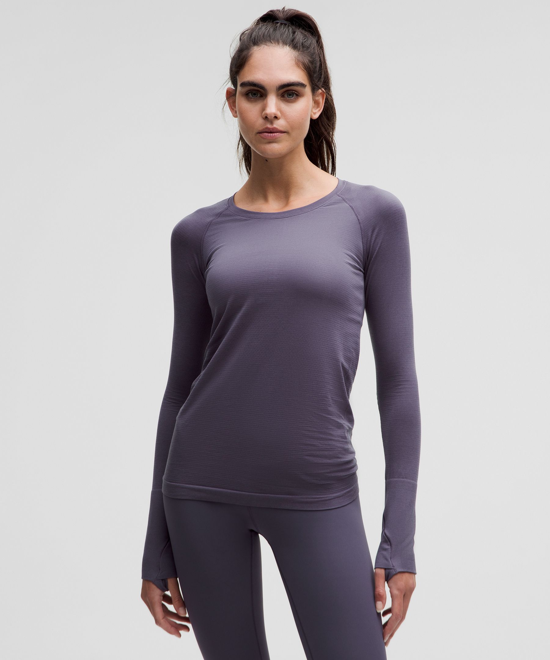 Swiftly Tech 長袖シャツ 2.0 *ヒップ丈 | ロングスリーブ | Lululemon JP