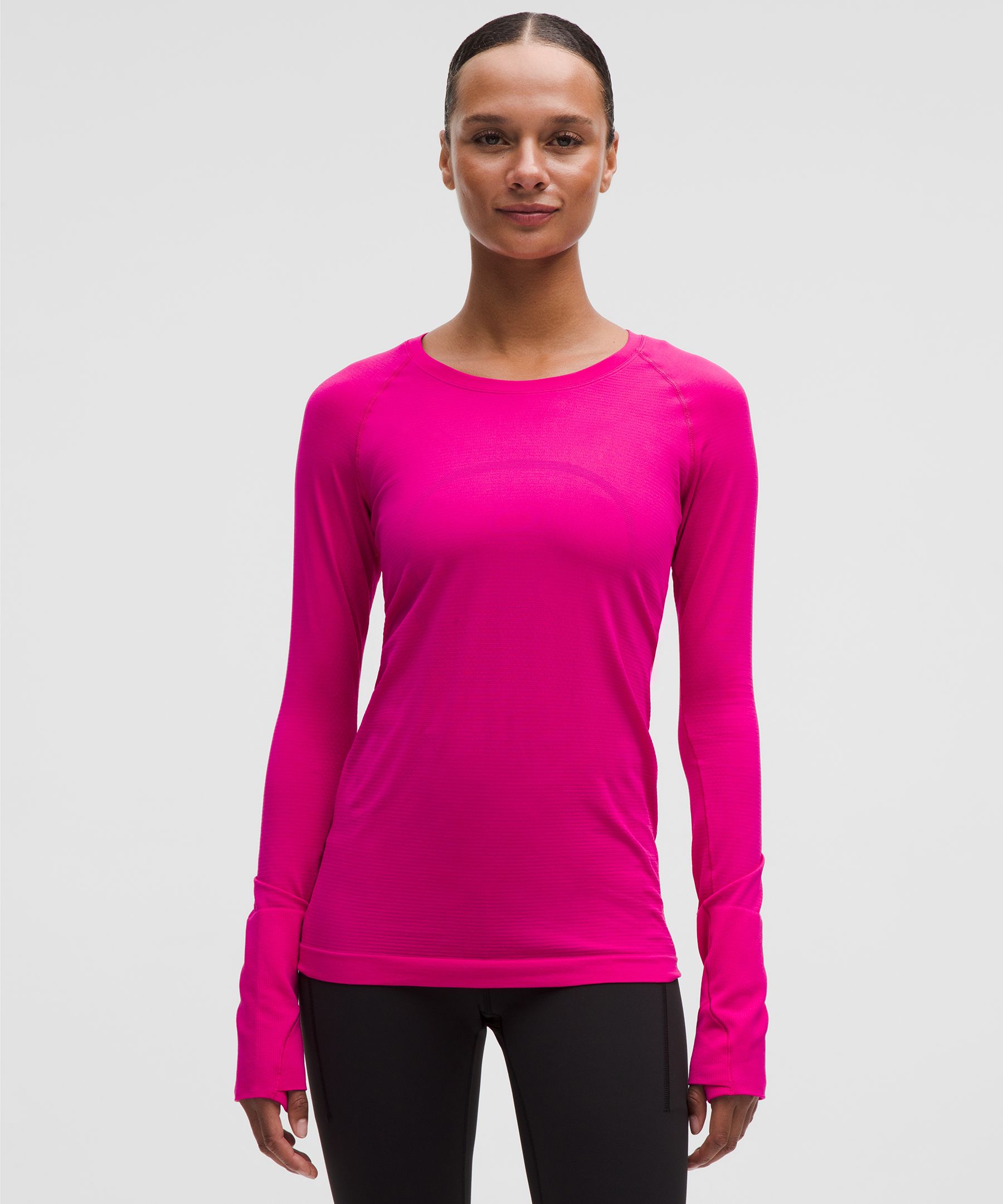 新品】lululemonルルレモン Swiftly Tech 長袖シャツ Swiftly Tech