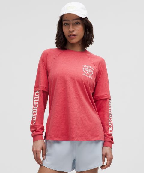 Lululemon Layered Long-Sleeve T-Shirt *Tennis Club