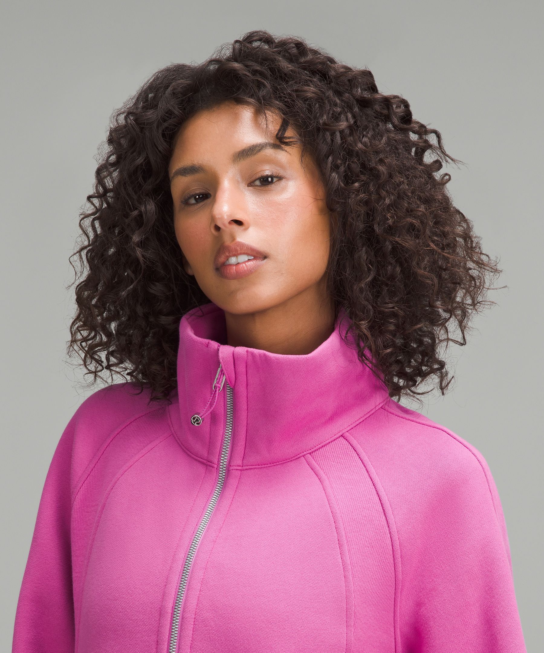 Scuba Oversized Funnel-Neck Half Zip *Long | Women's Hoodies & Sweatshirts