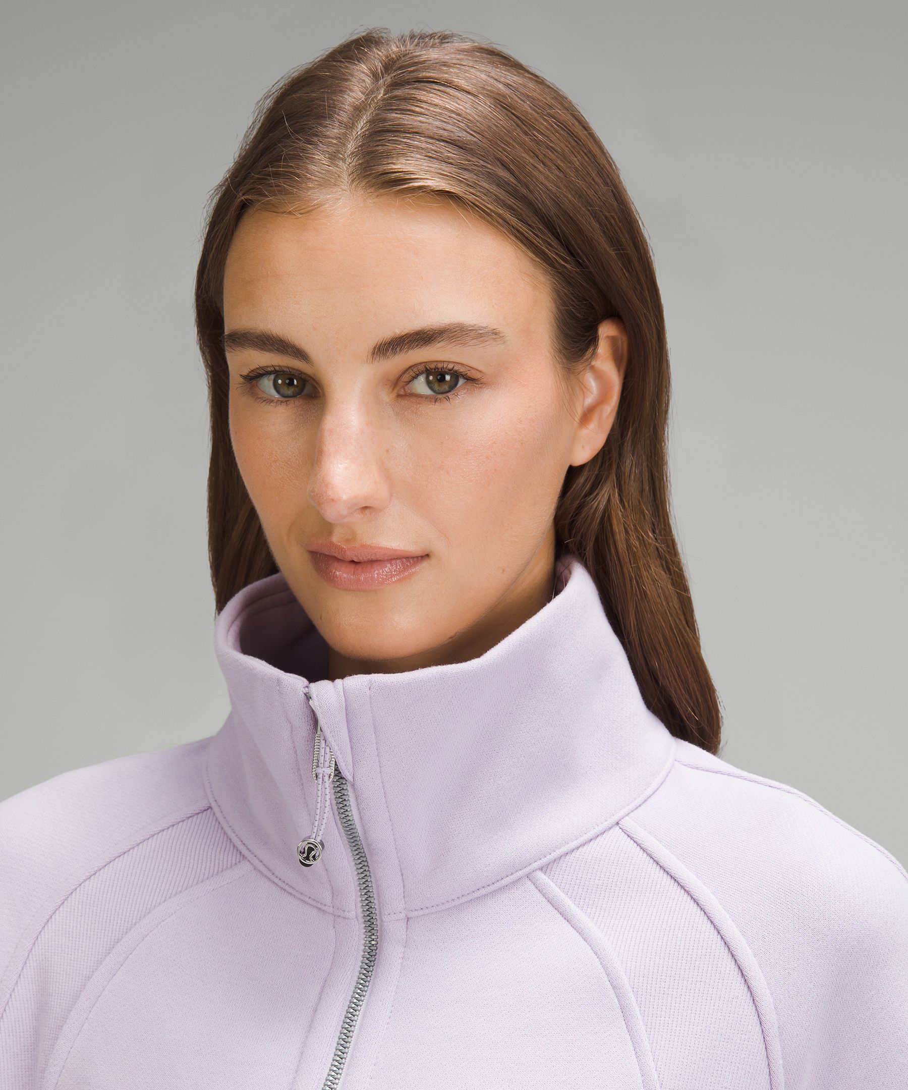 Scuba Oversized Funnel-Neck Half Zip *Long