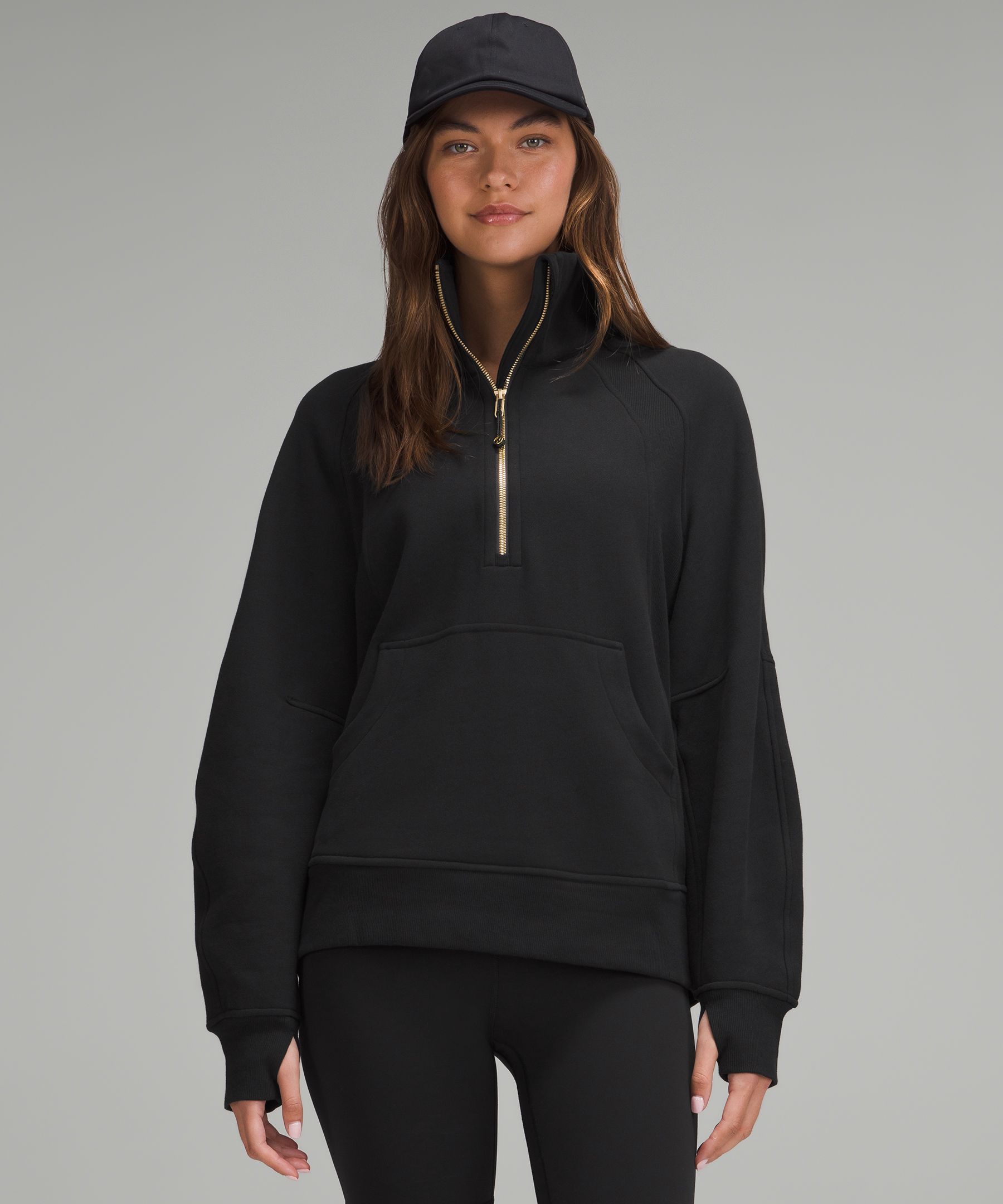 Lululemon Scuba deals Oversized Half Zip Funnel Neck