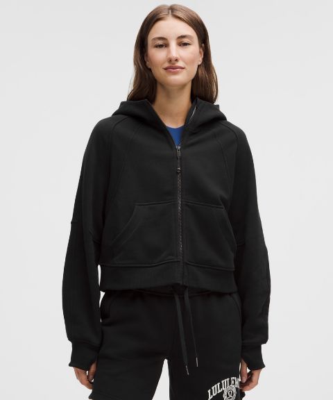 Женское худи Lululemon Scuba Oversized на молнии