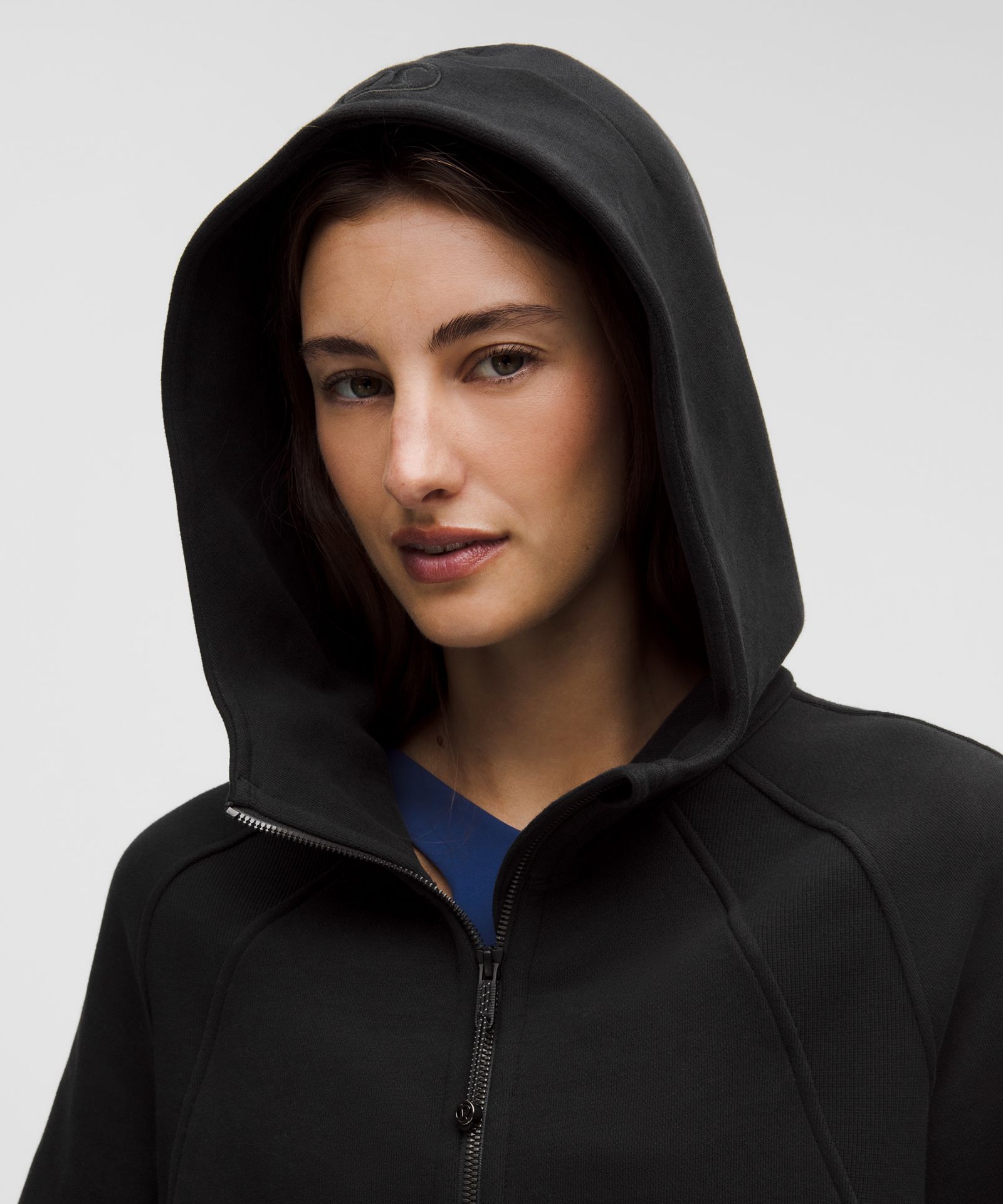 Женское худи Lululemon Scuba Oversized на молнии — фото 4