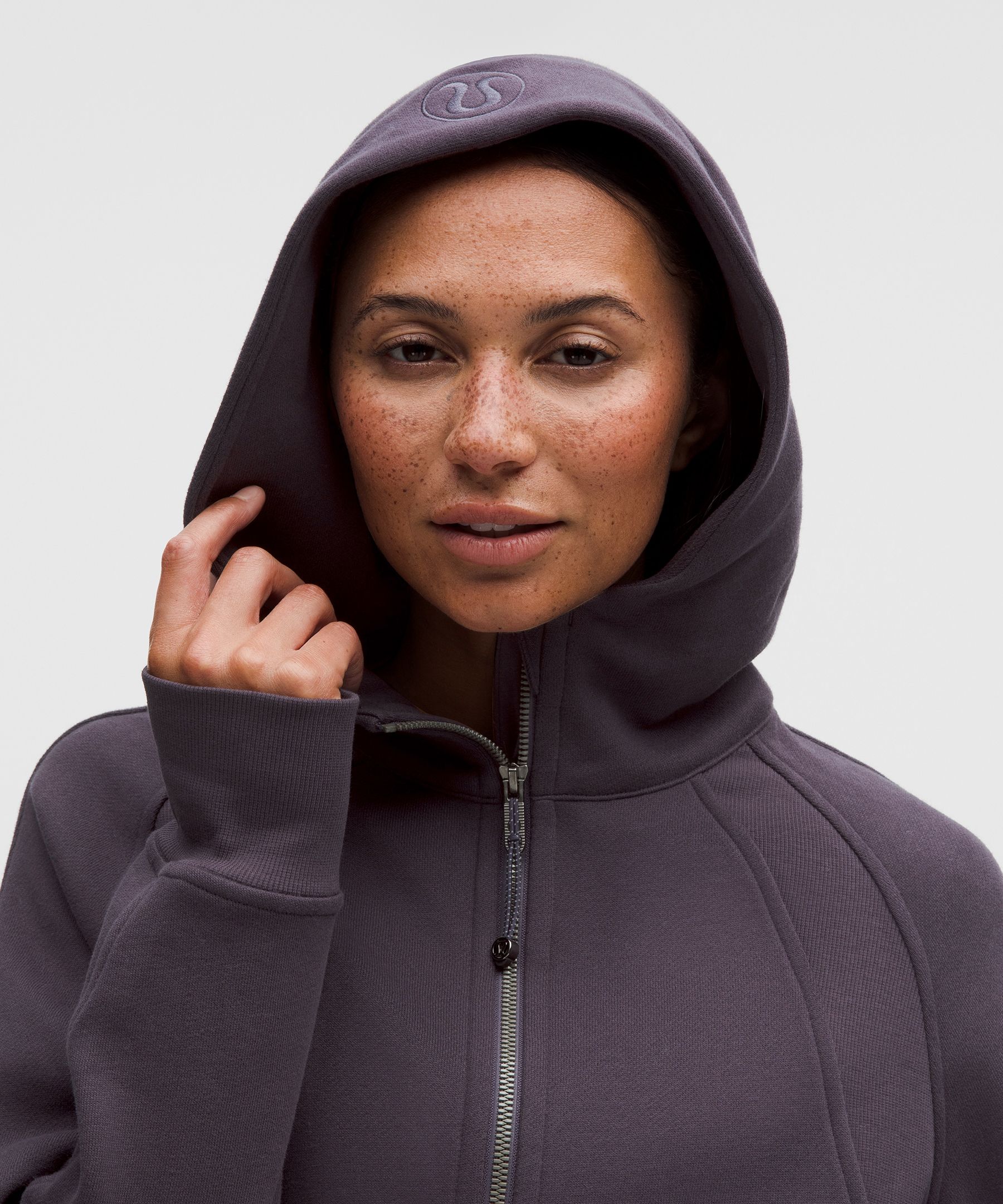 Scuba Oversized Full-Zip Hoodie