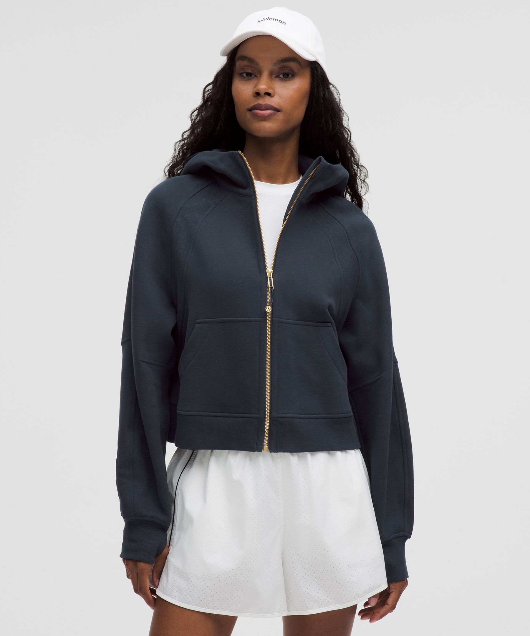 Scuba Oversized Full-Zip Hoodie