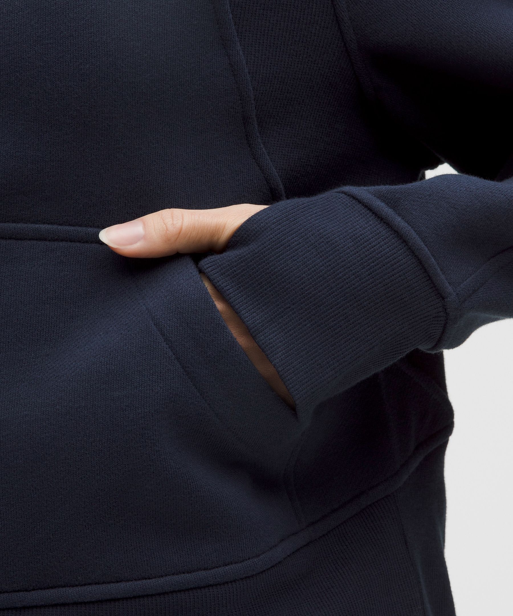 Scuba Oversized Full-Zip Hoodie