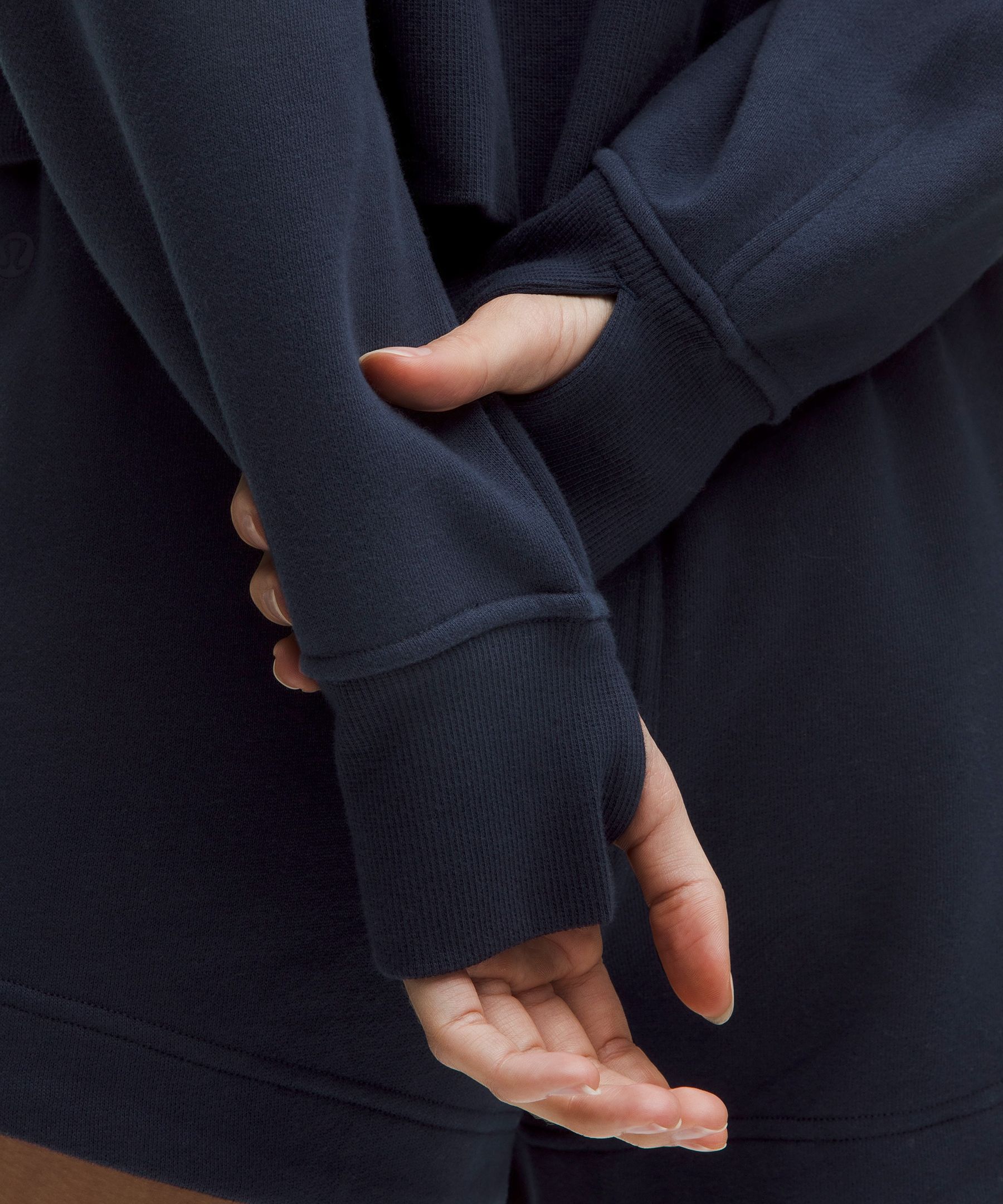 Scuba Oversized Full-Zip Hoodie