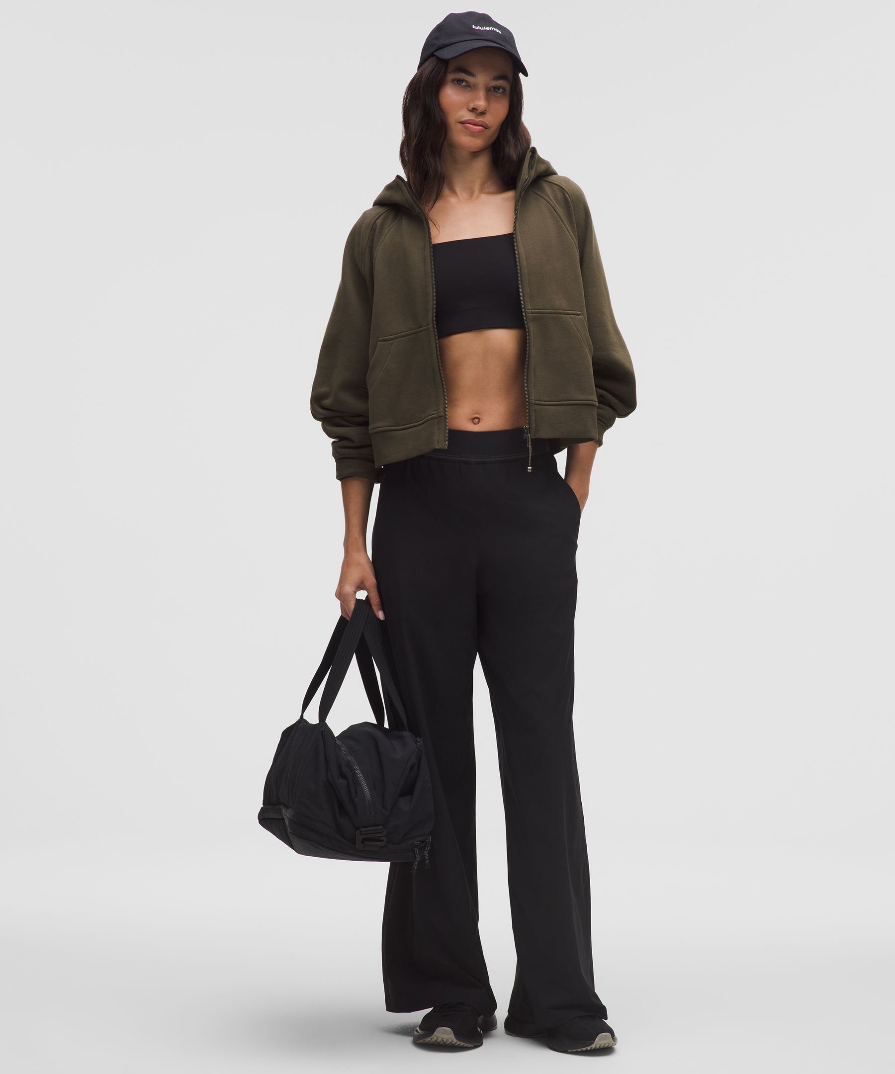Lululemon Scuba Oversized Full-zip Hoodie In Green