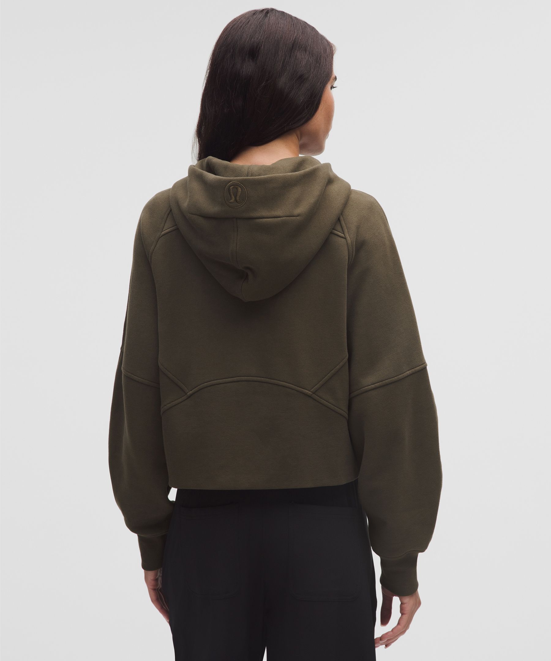 Lululemon Scuba Oversized Full-zip Hoodie In Green