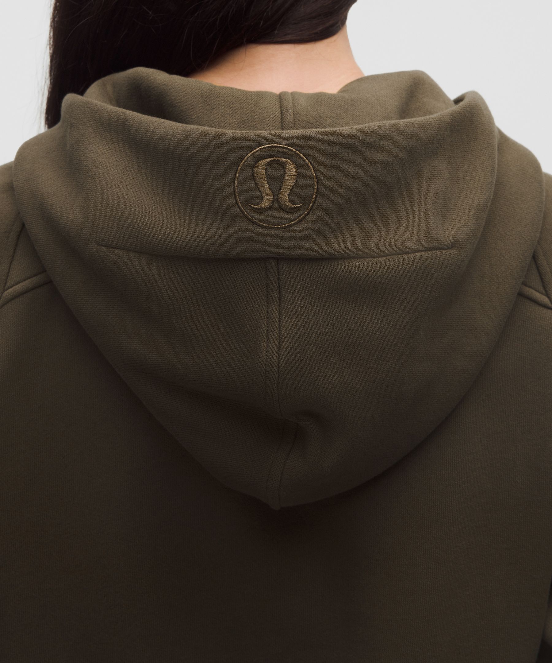 Lululemon Scuba Oversized Full-zip Hoodie In Green