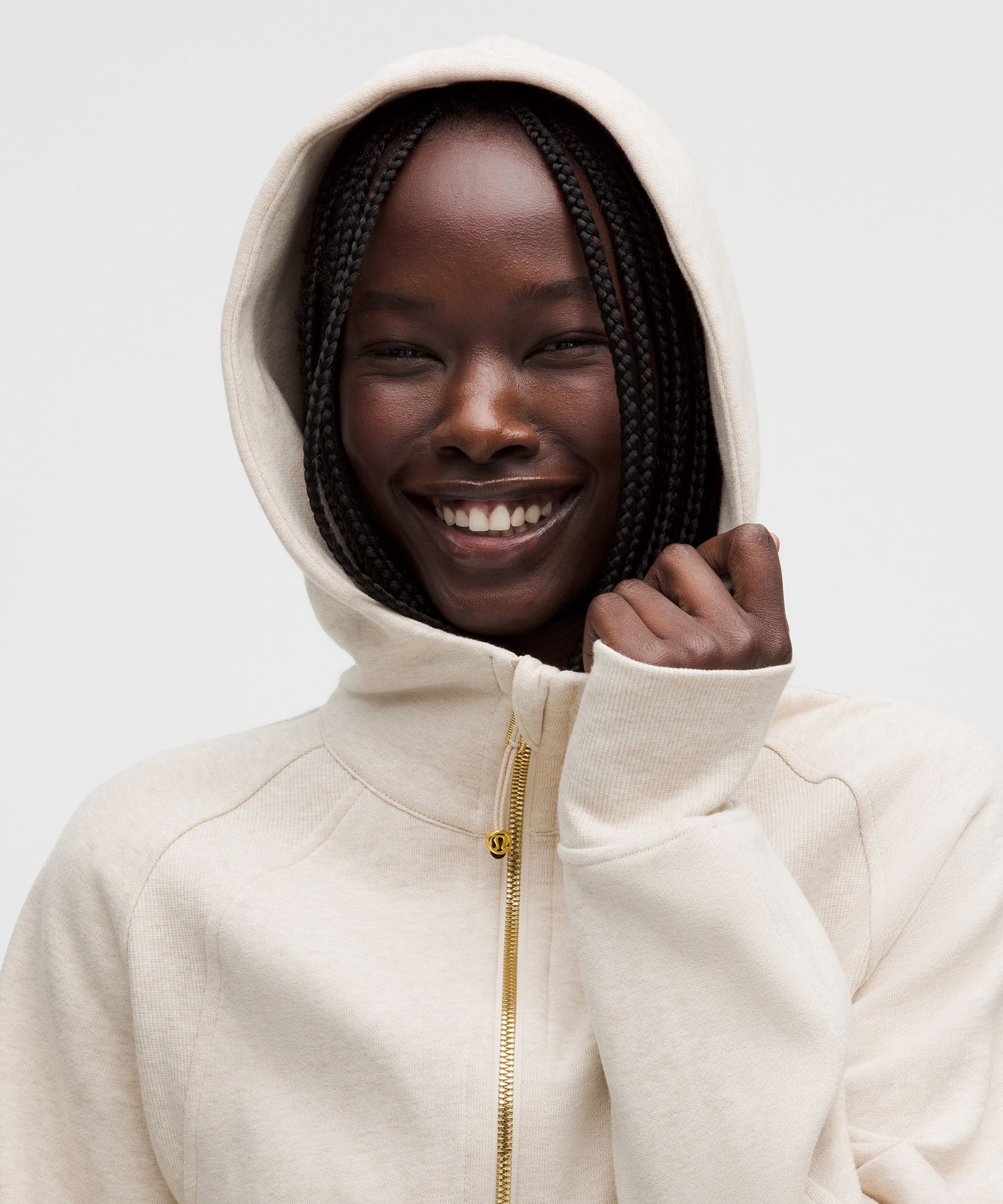 Scuba Oversized Full-Zip Hoodie