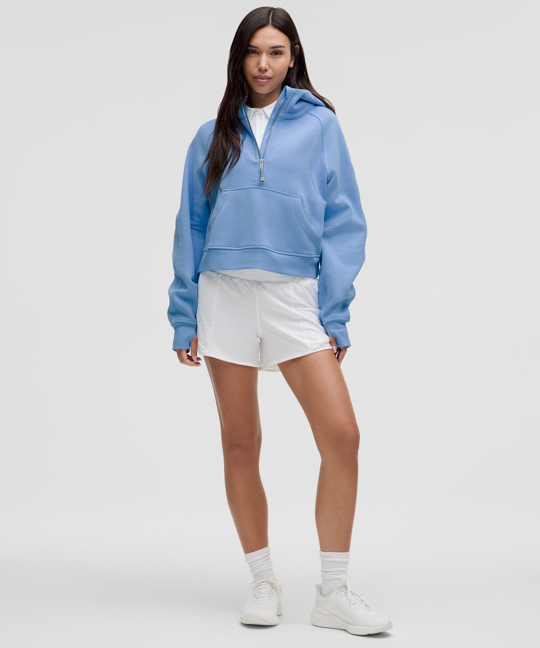 ルルレモン scuba ミントグリーン M/L Lululemon Scuba Oversized Half-Zip Hoodie - Delicate Mint
