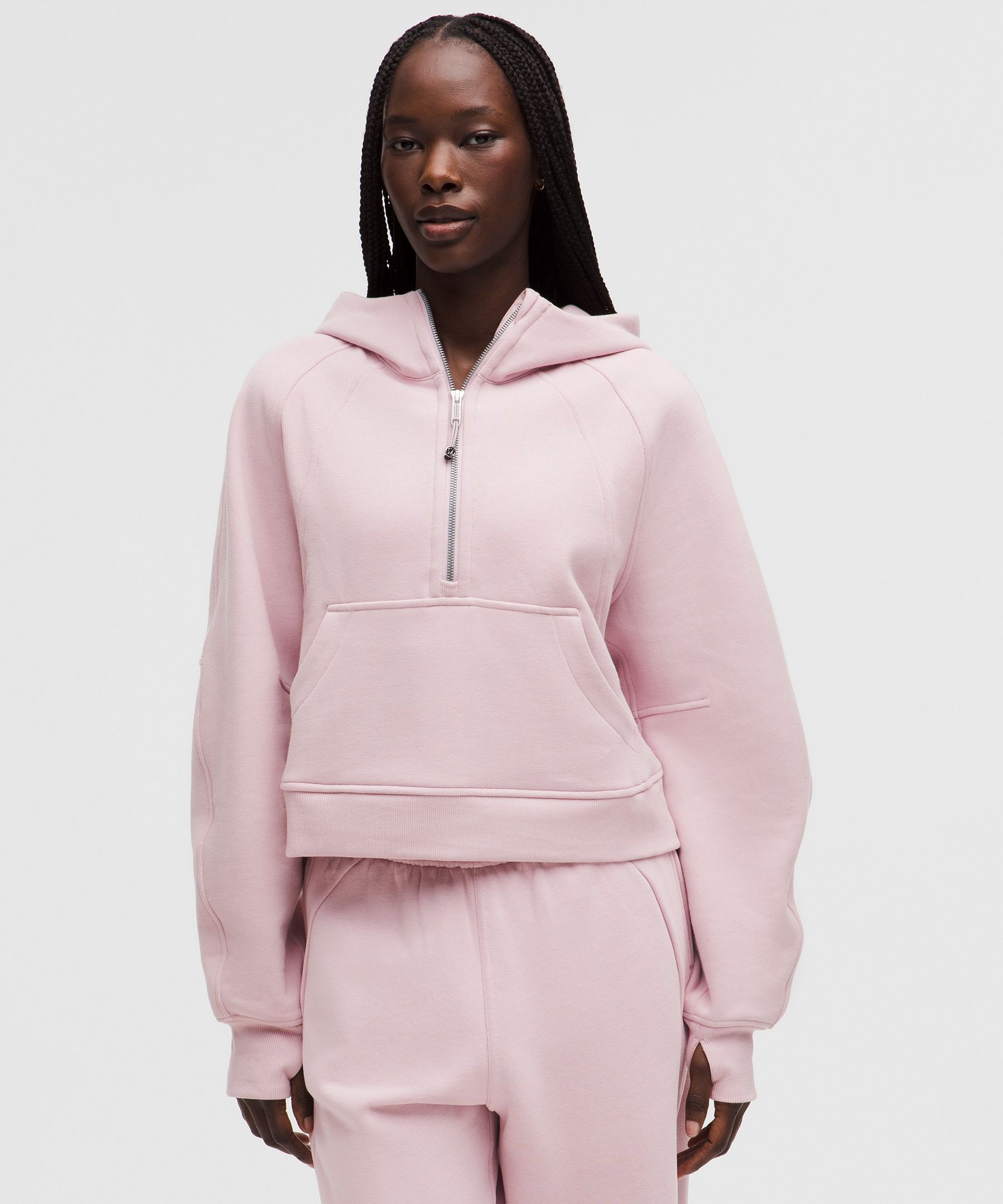 Scuba Oversized Half-Zip Hoodie