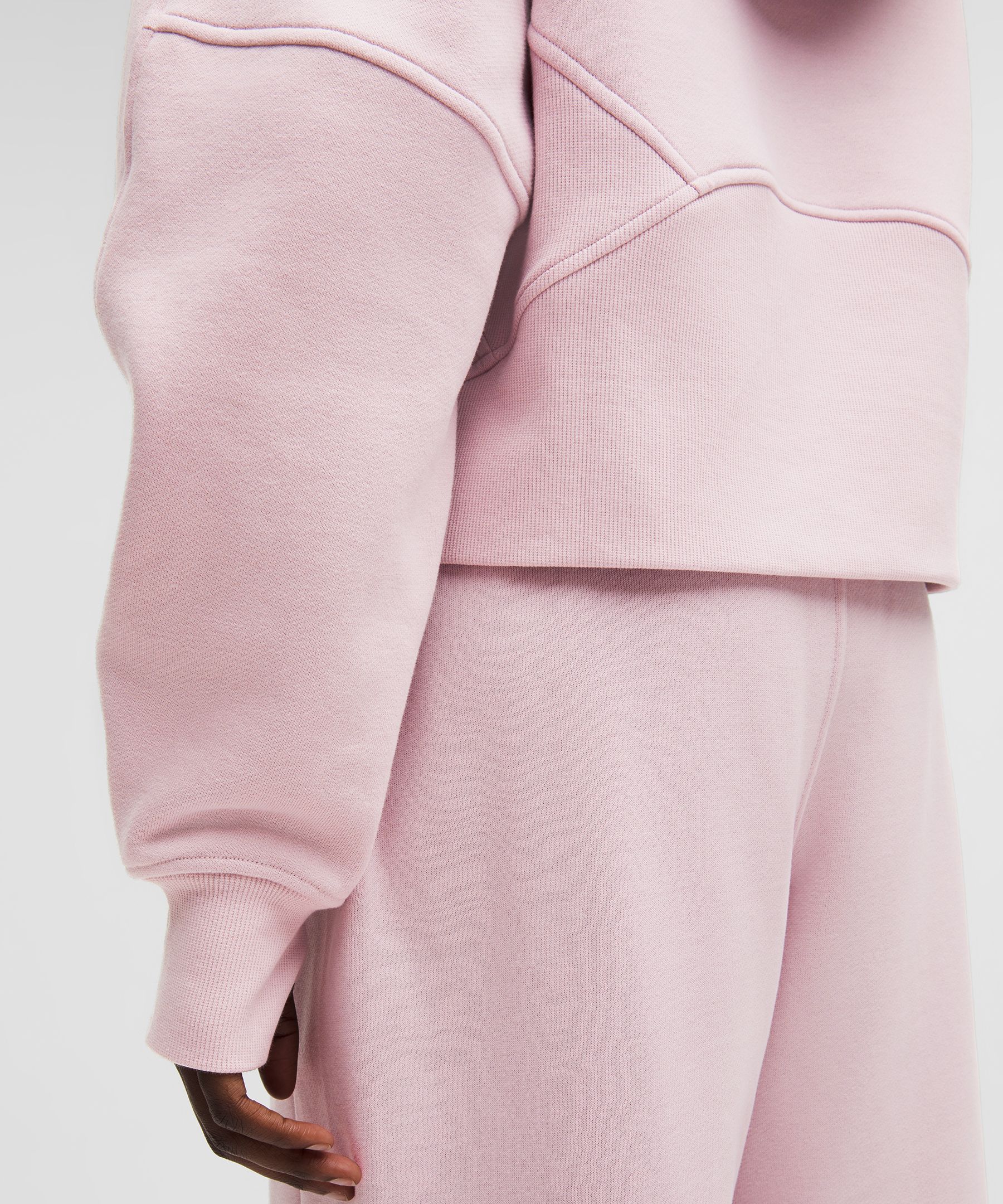 Scuba Oversized Half-Zip Hoodie