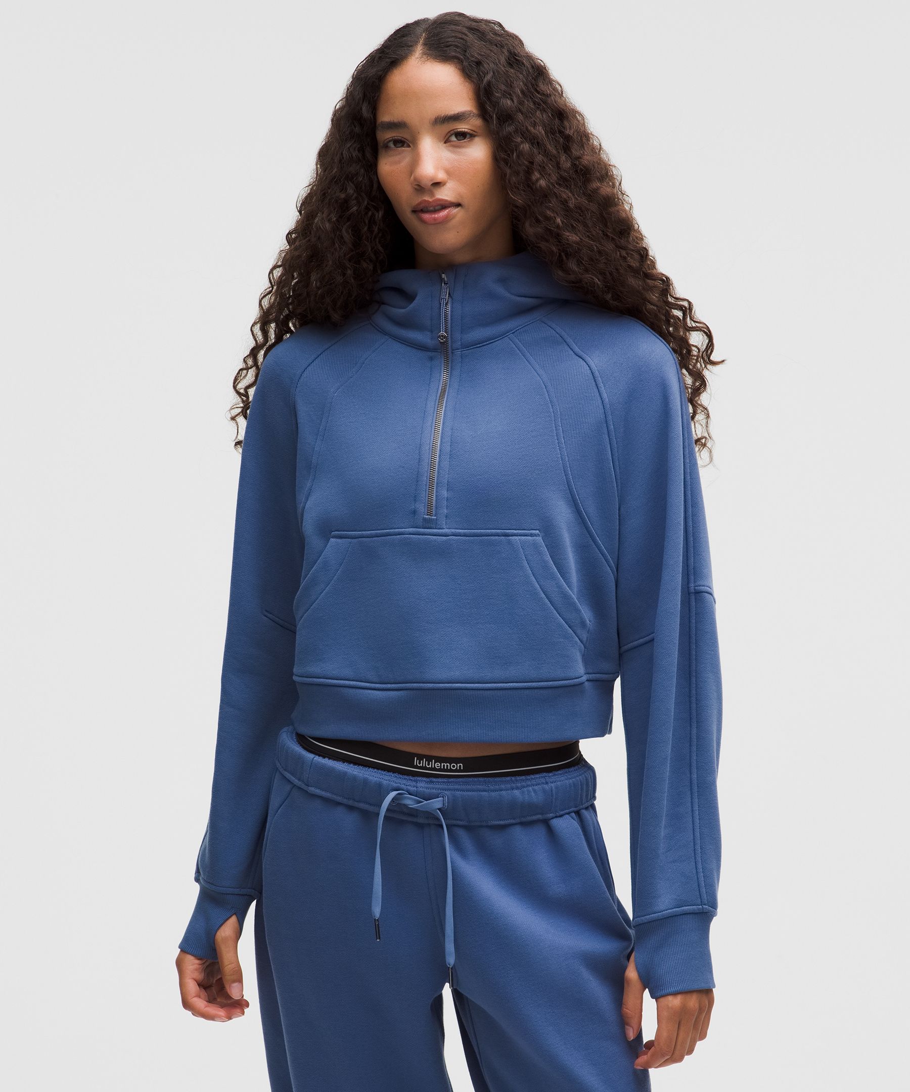 Scuba Oversized Half-Zip Hoodie