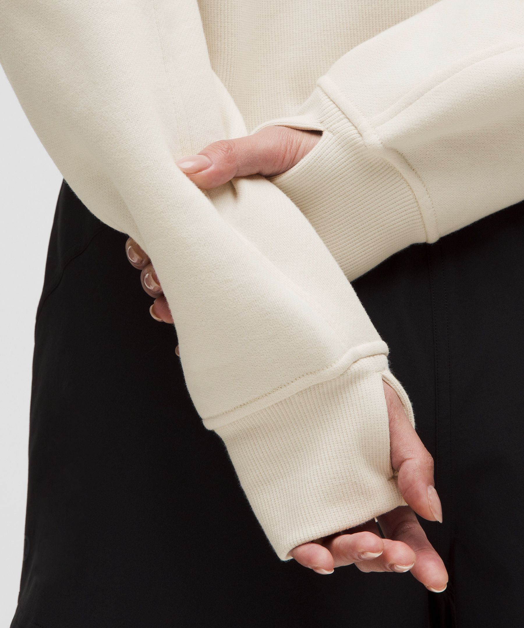Scuba Oversized Half-Zip Hoodie