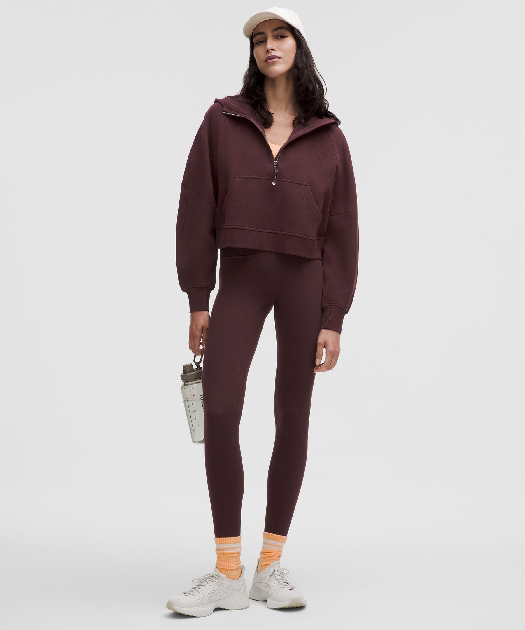 Scuba Oversized Half-Zip Hoodie | Women's Hoodies