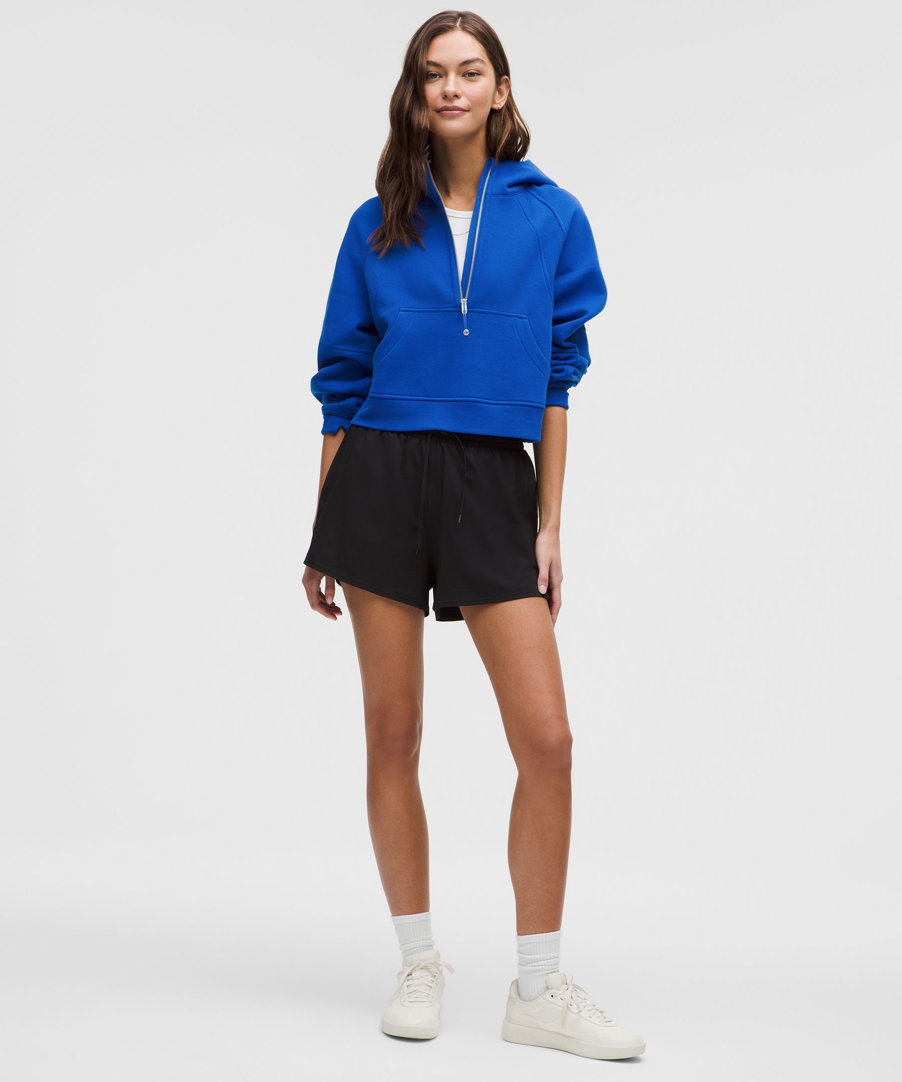 Scuba Oversized Half-Zip Hoodie | Women's Hoodies