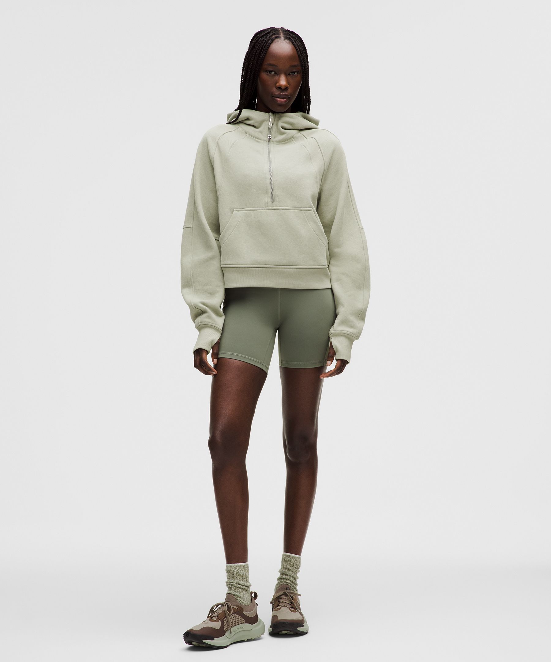 Scuba Oversized Half-Zip Hoodie | Women's Hoodies & Sweatshirts