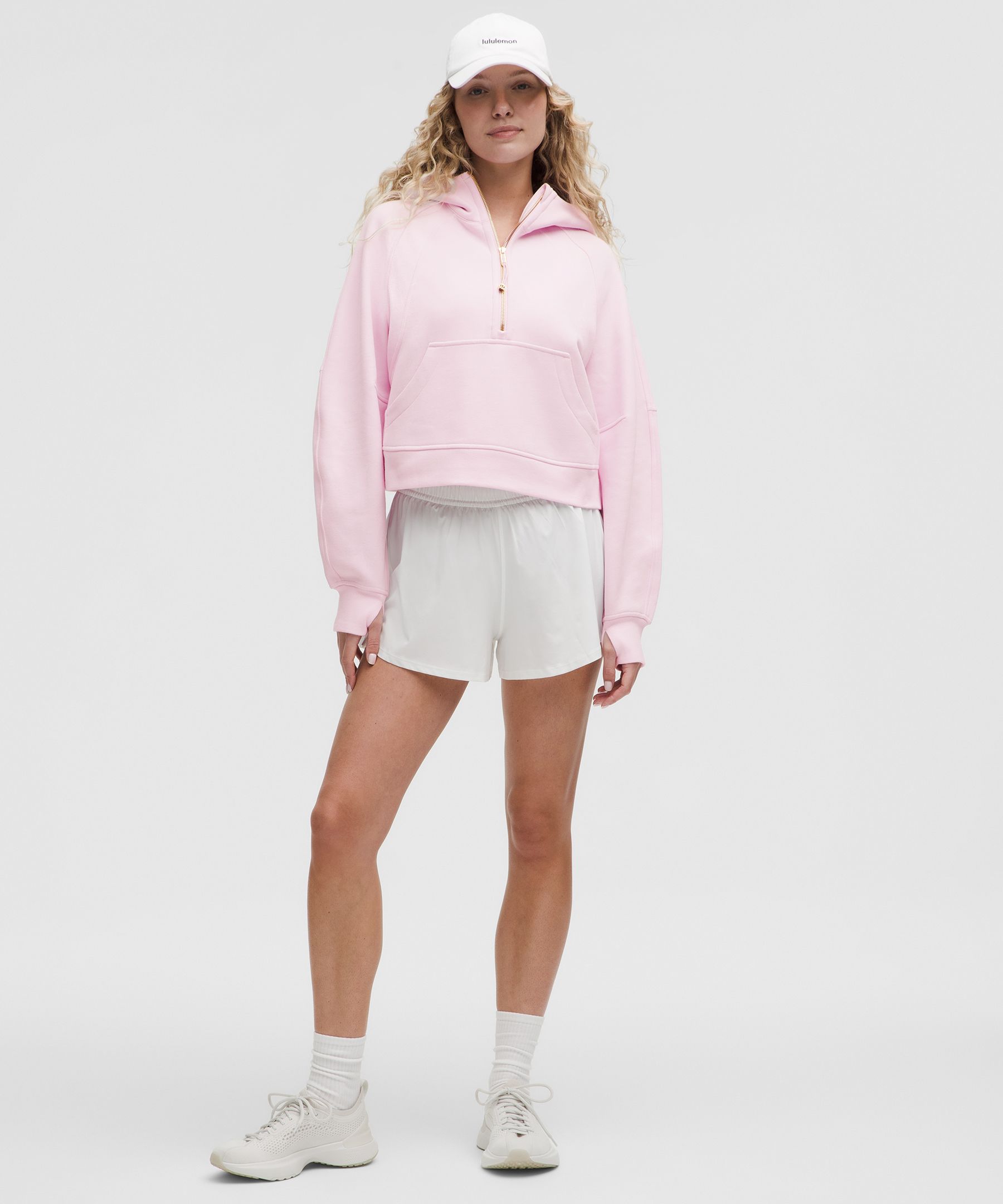 Scuba Oversized Half-Zip Hoodie | Women's Hoodies