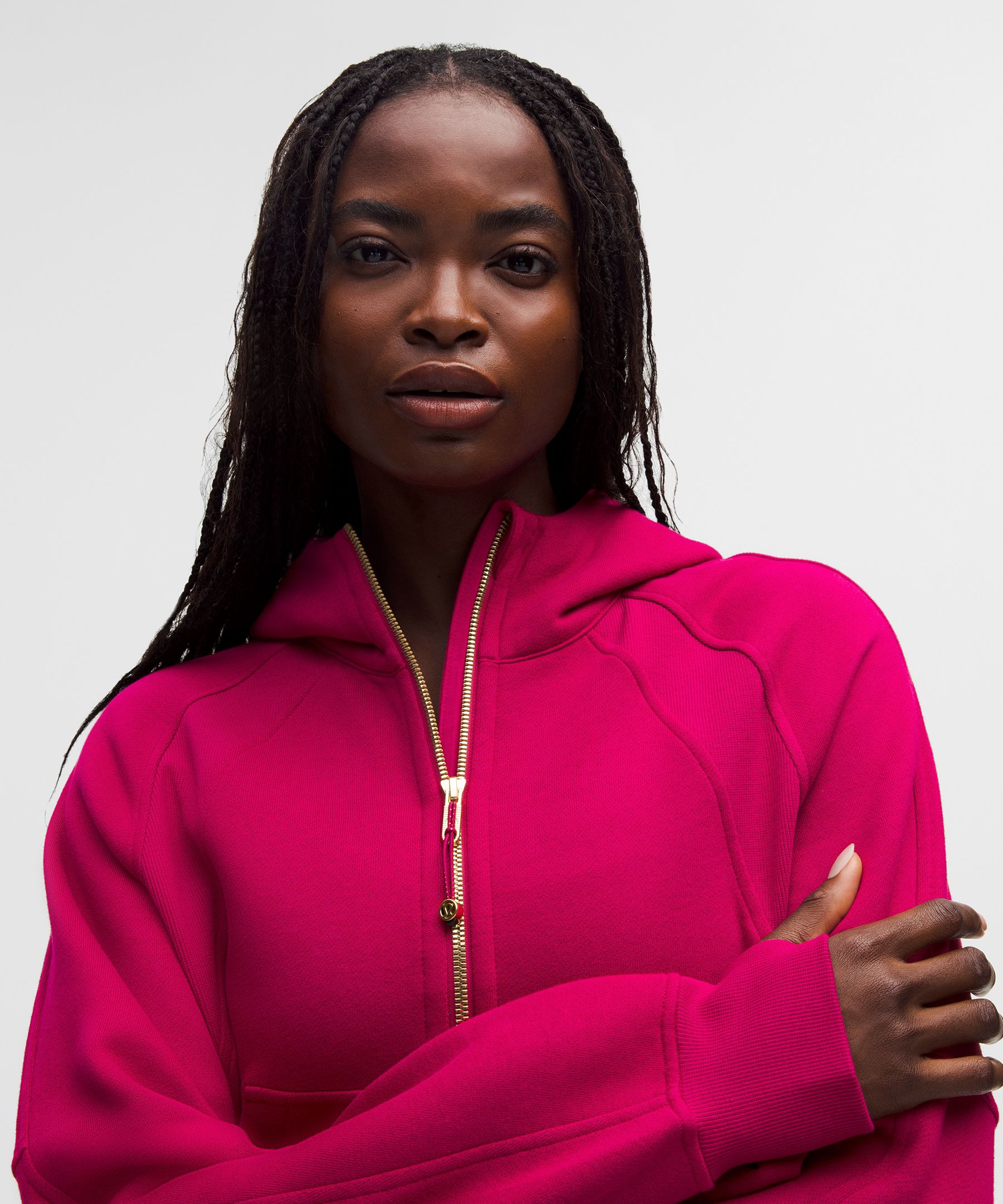 Lululemon Scuba Oversized Half-Zip Hoodie - Brier Rose - lulu