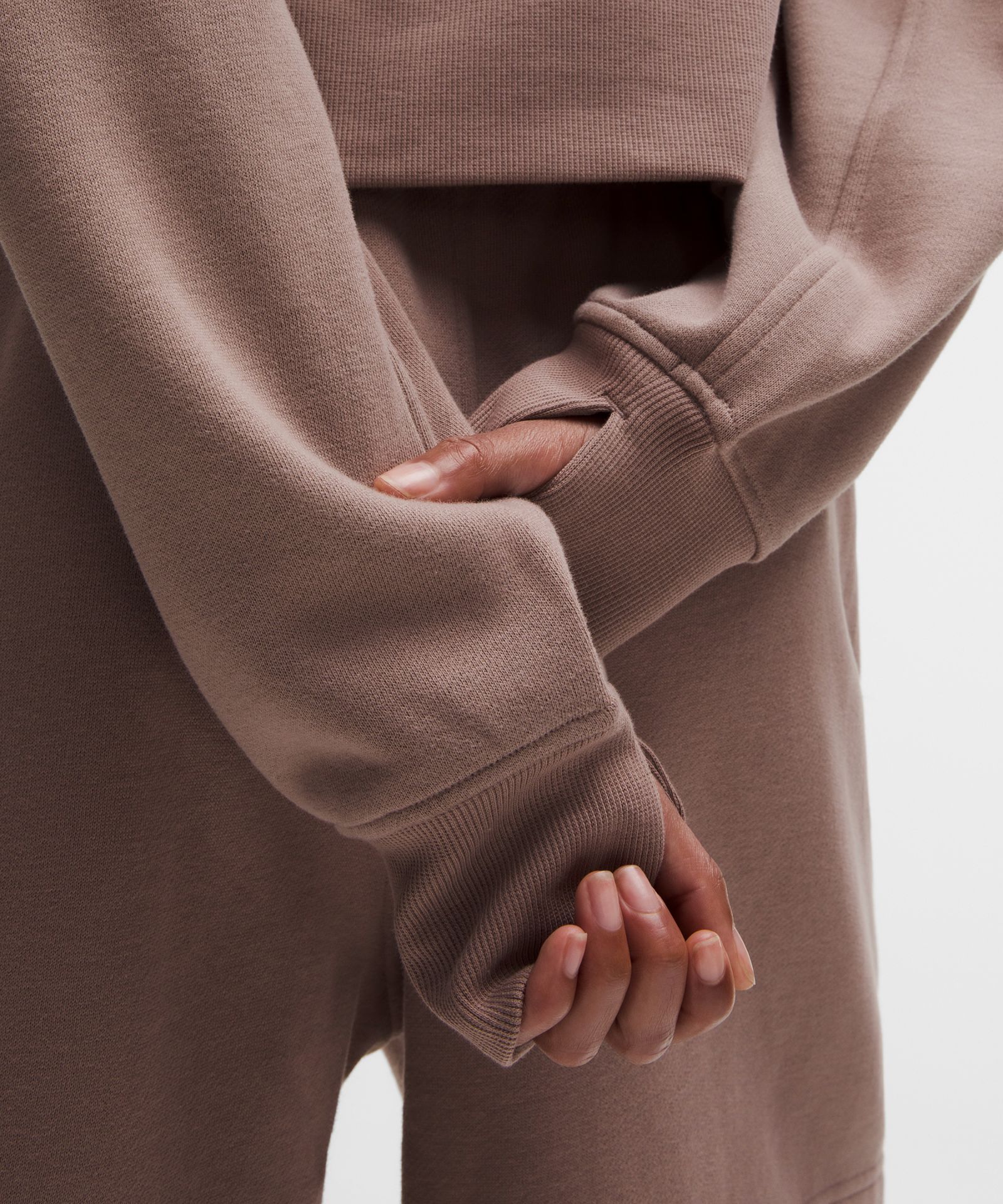 Женское оверсайз-худи Lululemon Scuba Half-Zip — фото 7