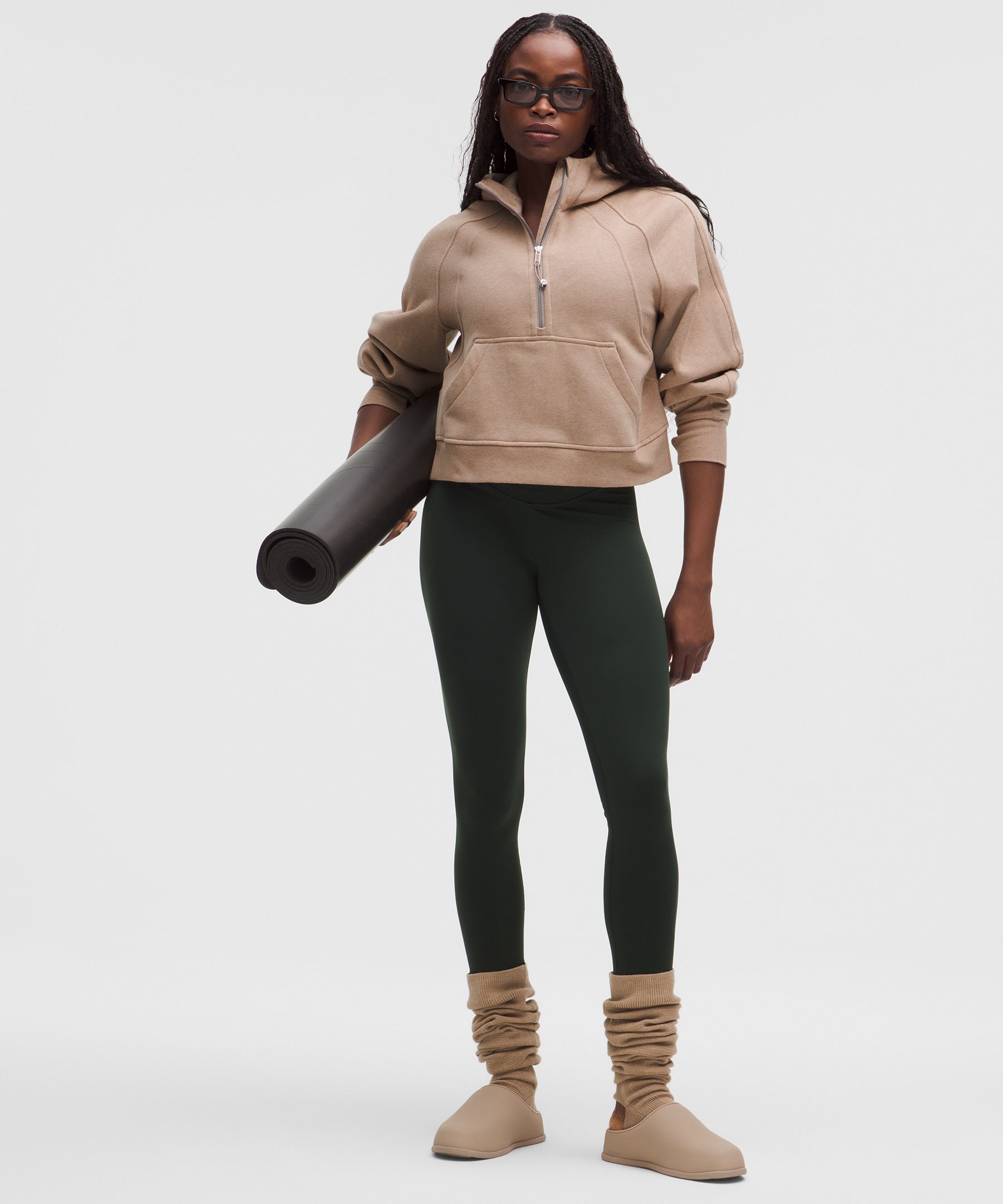 Lululemon Scuba Oversized Half-zip Hoodie