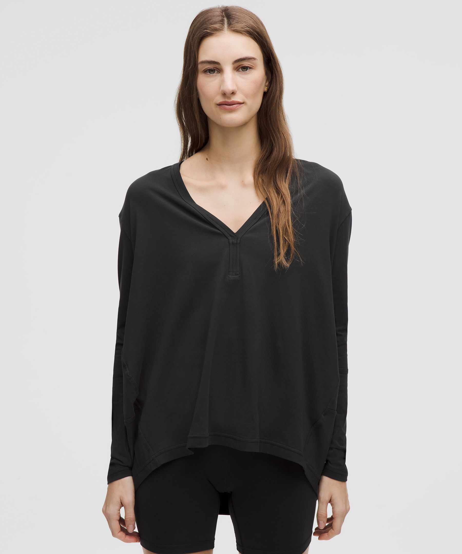 Blouse Lululemon Black size 10 US in Polyester - 41989872