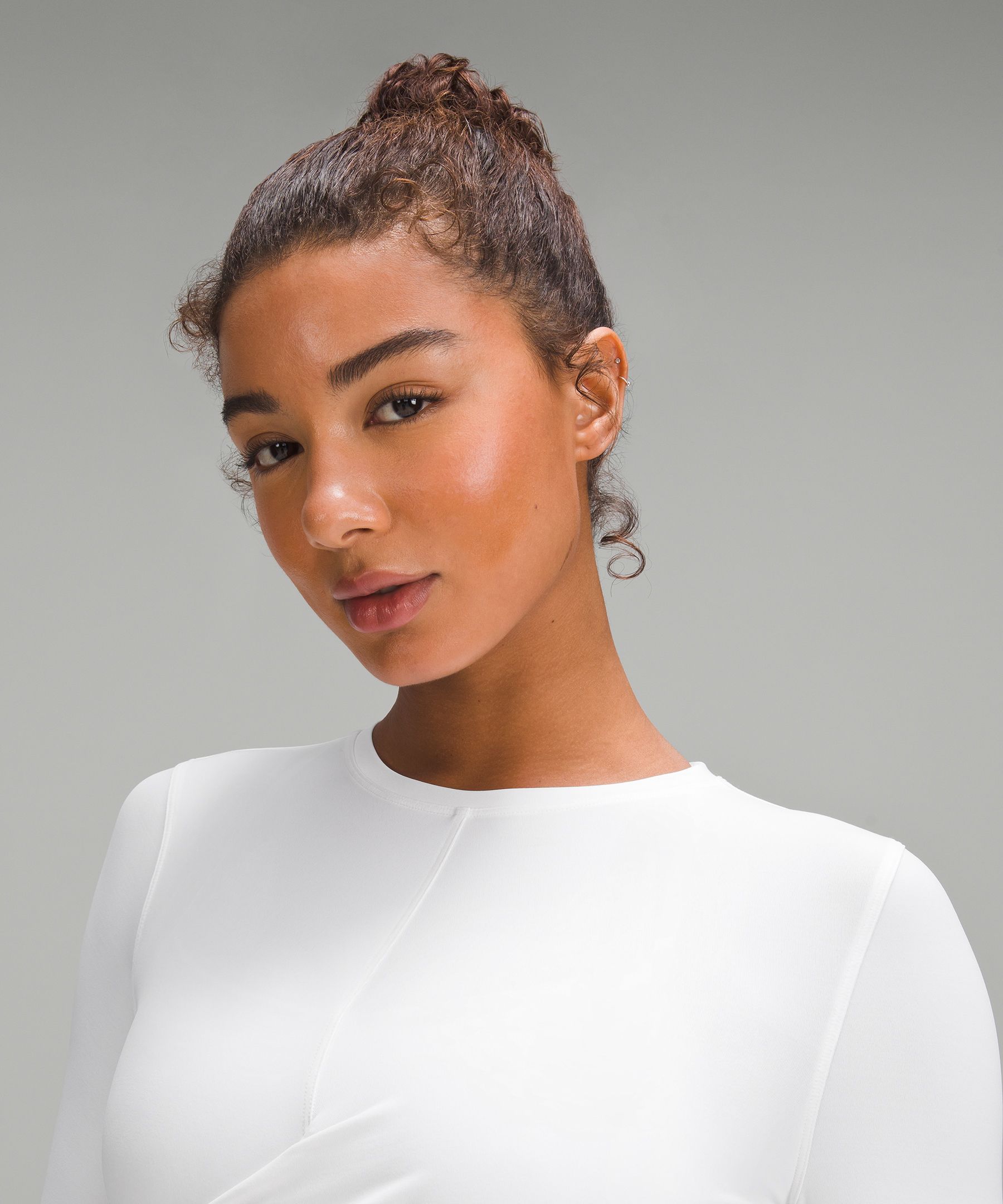 ルルレモン❤️Light SmoothCover 長袖シャツ lululemon Light SmoothCover ラップフロント 長袖シャツ | ロングスリーブ