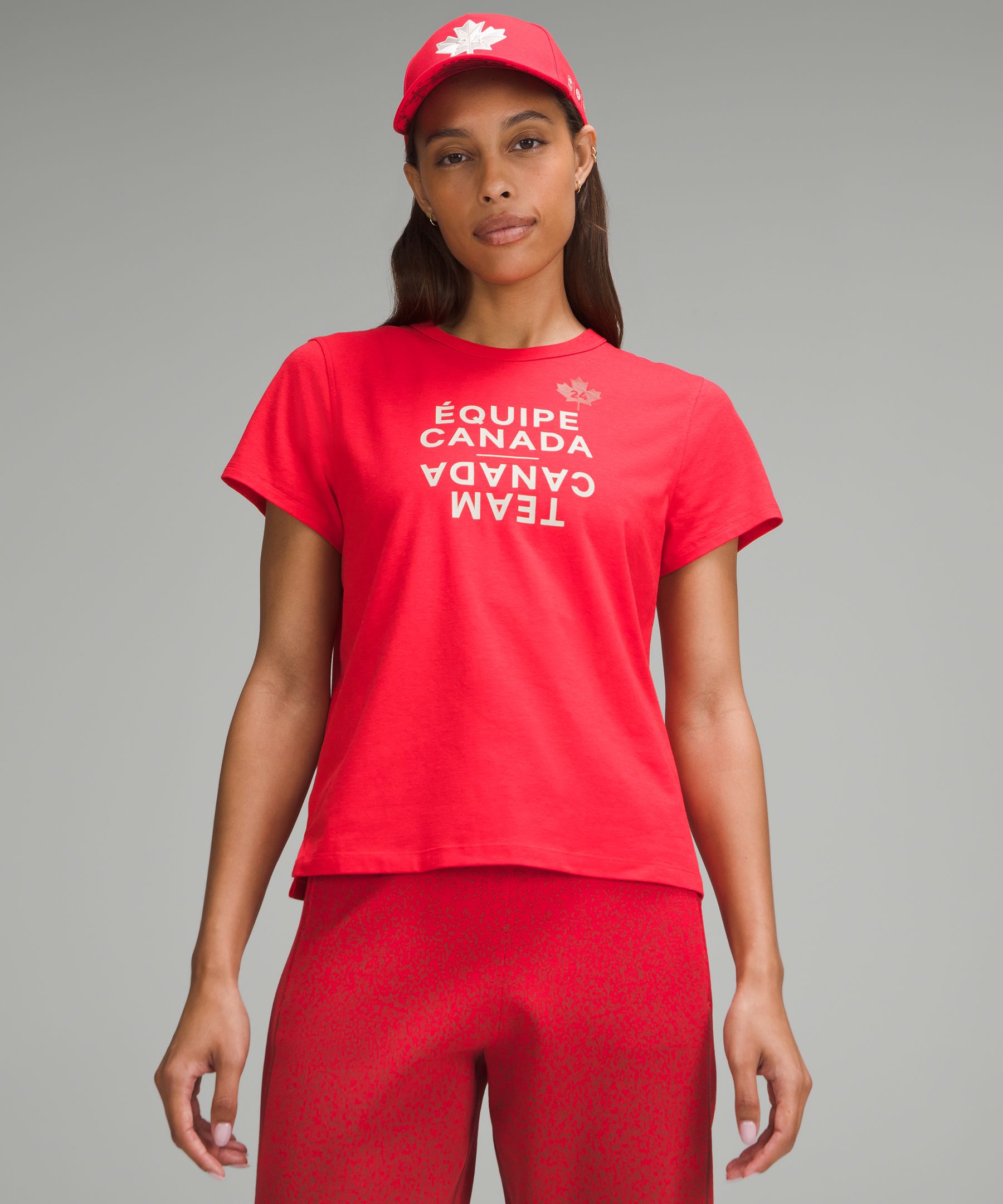 Team Canada Classic-Fit Cotton-Blend T-Shirt *COC Logo | Women's Short Sleeve Shirts & Tee's