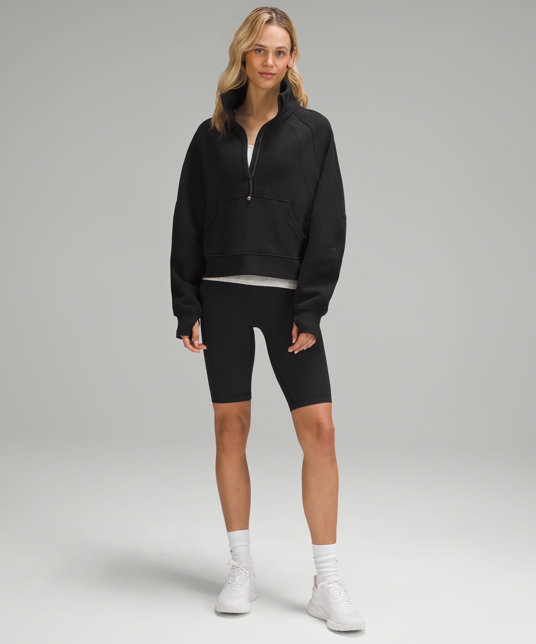 Lululemon Relaxed Cropped Hoodie - Canyon Orange - lulu fanatics