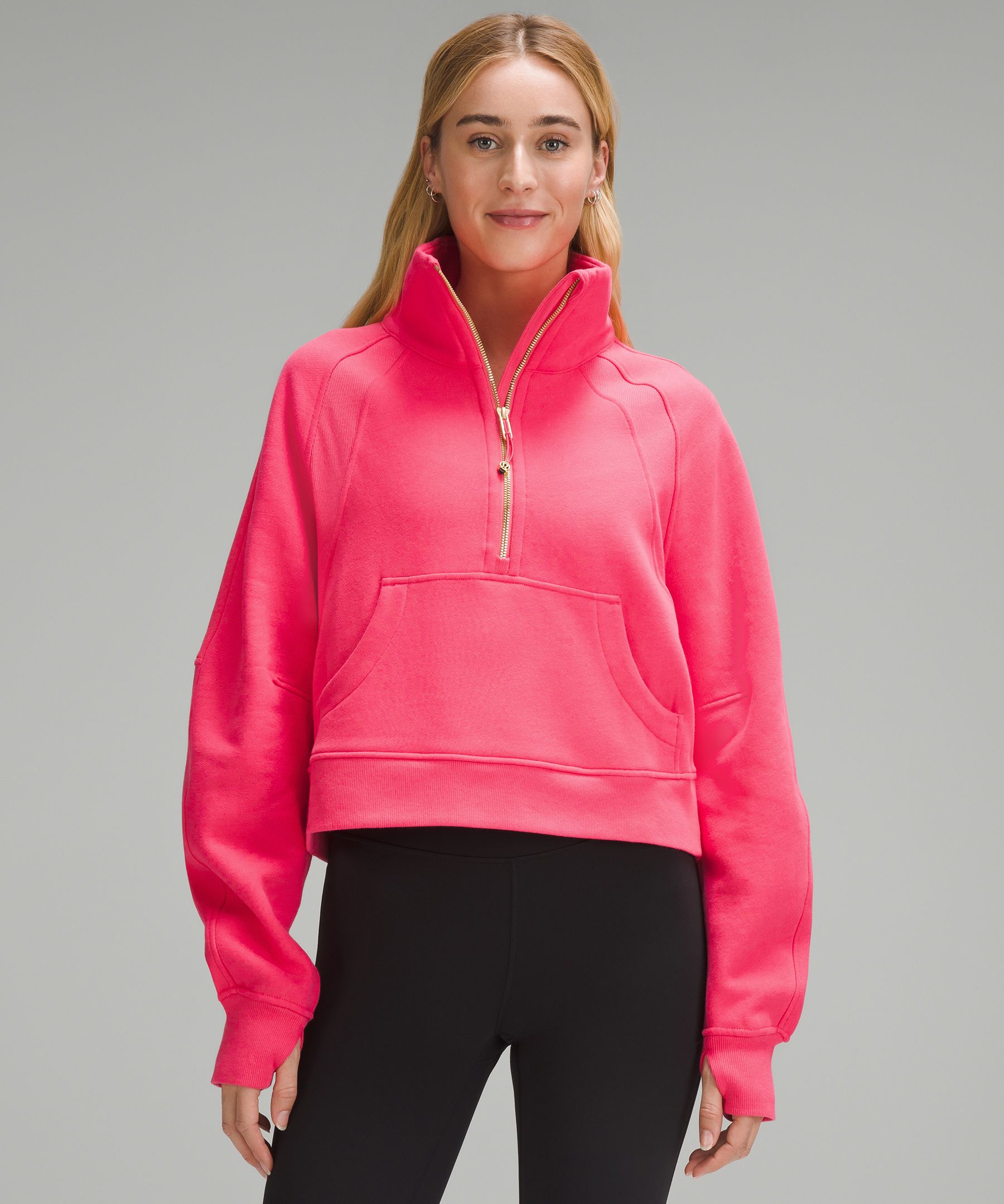Sweatshirt Lululemon Pink size 12 US in Cotton - 41119833