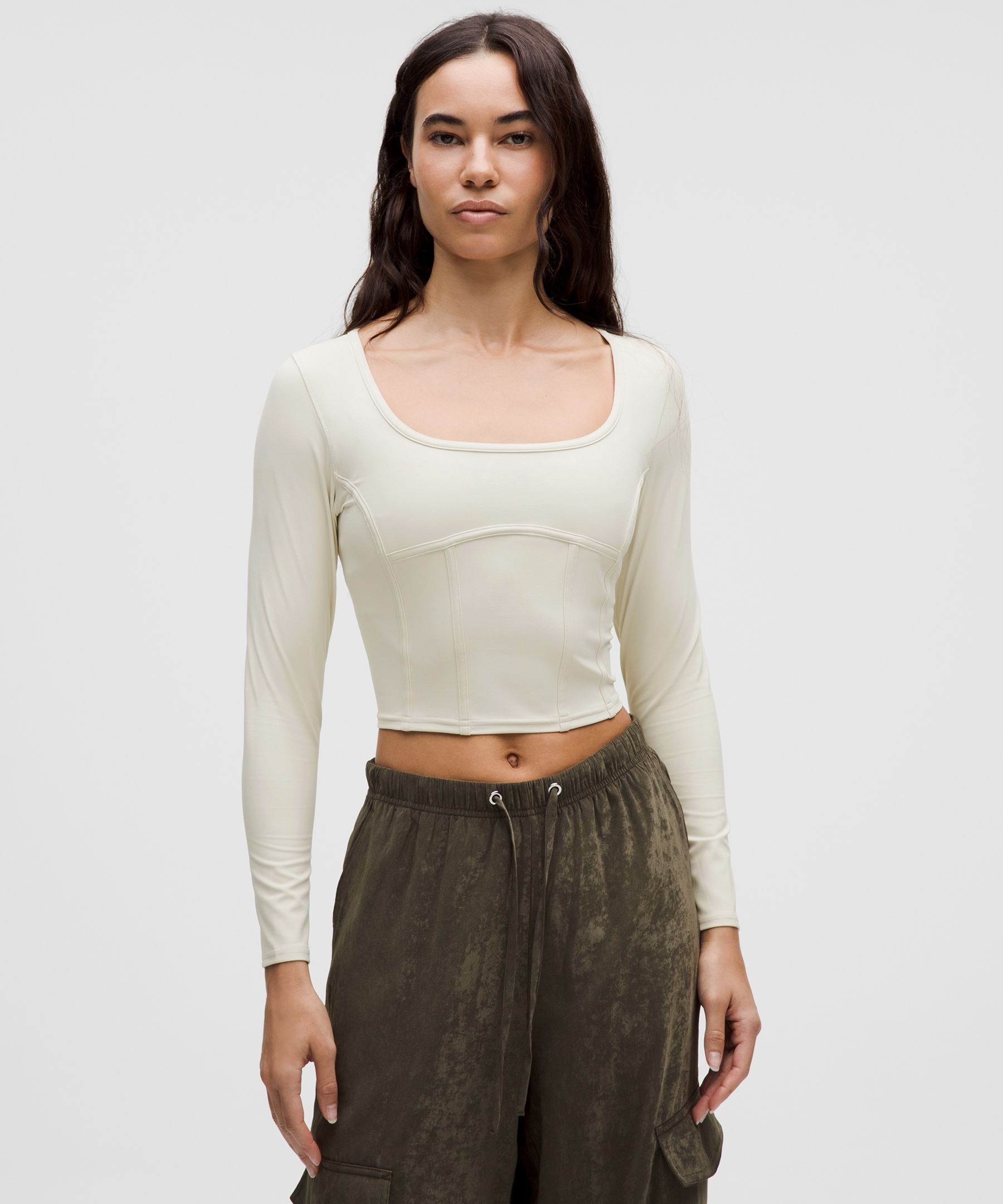 Lululemon Waist-seamed Nulu Long-sleeve Shirt