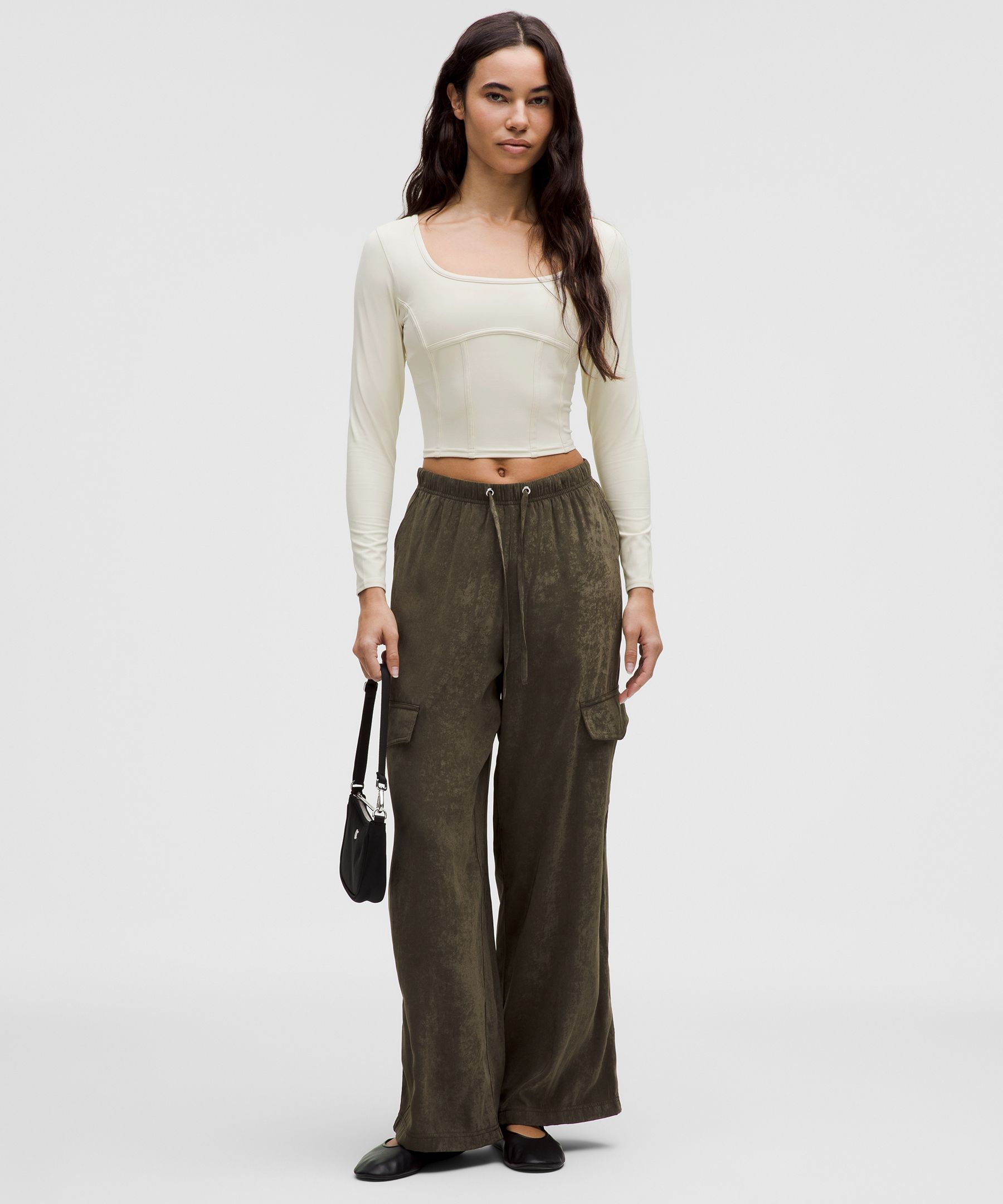 Lululemon Waist-seamed Nulu Long-sleeve Shirt